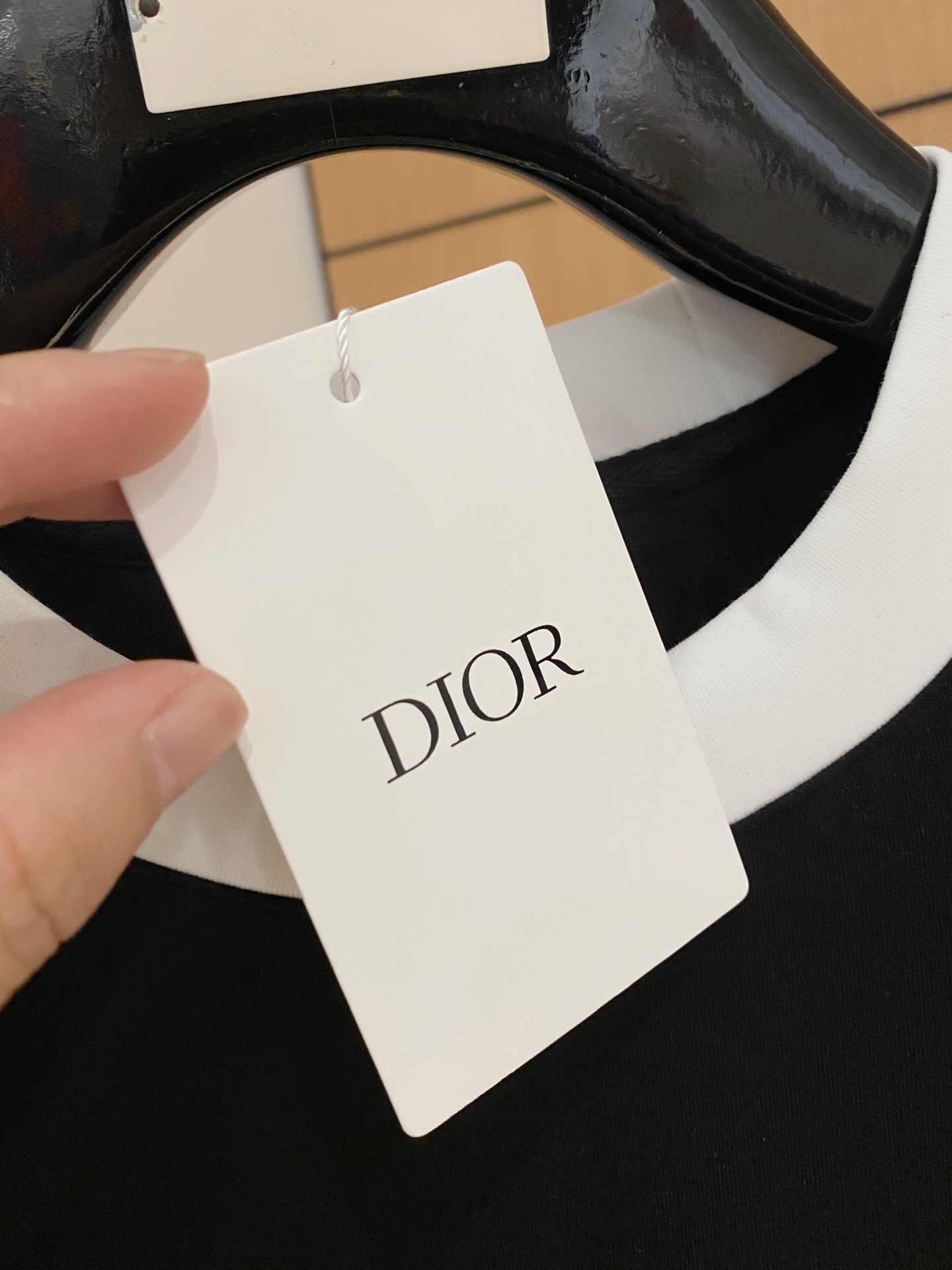 Dior Male Hoodie Cotton Black Xs-s-m-l