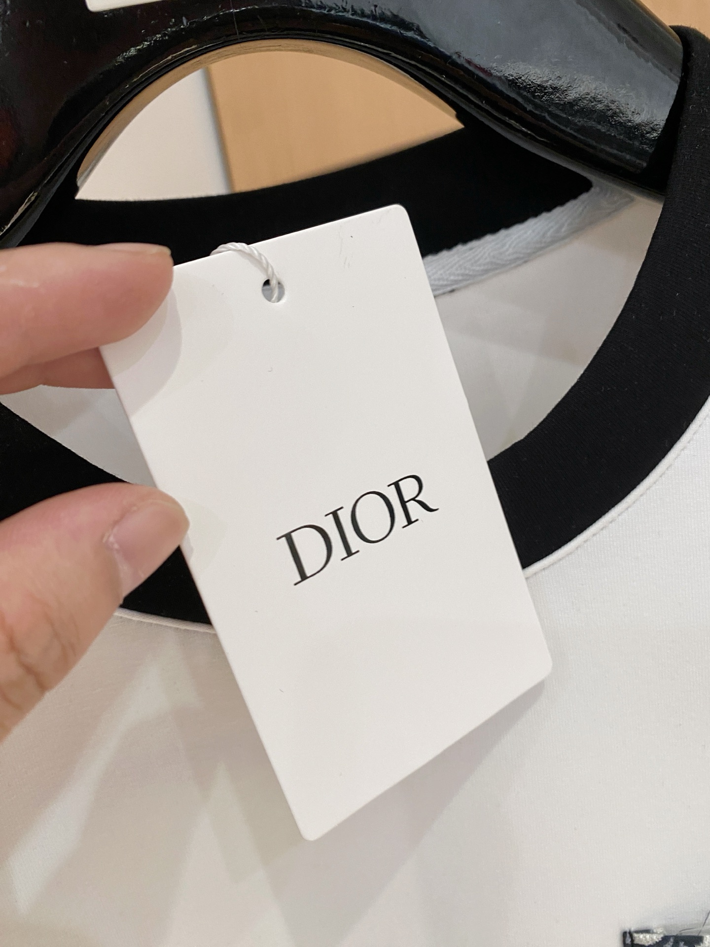 Dior Male Hoodie Cotton Black Xs-s-m-l