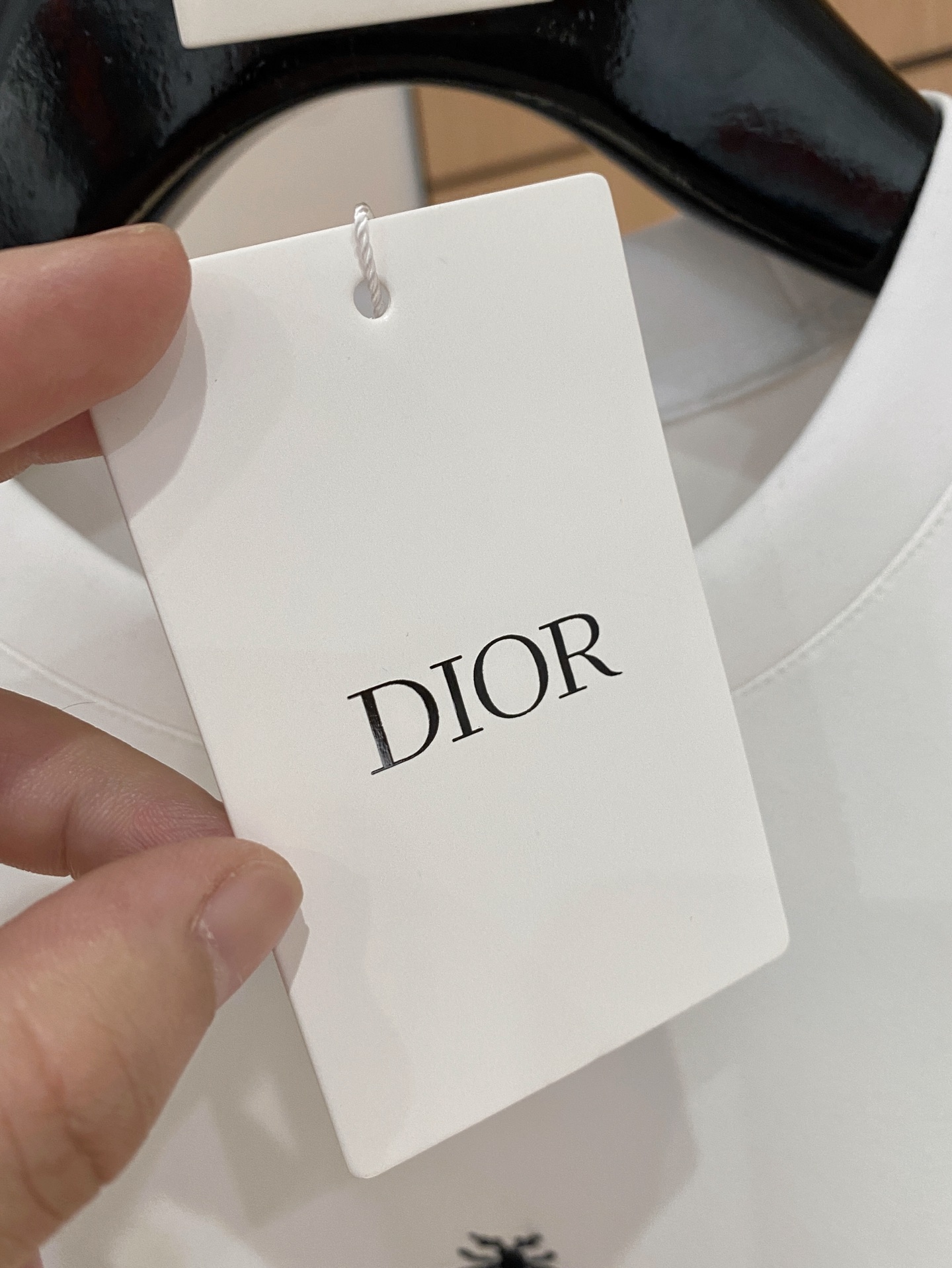 Dior Male Hoodie Cotton Black Xs-s-m-l
