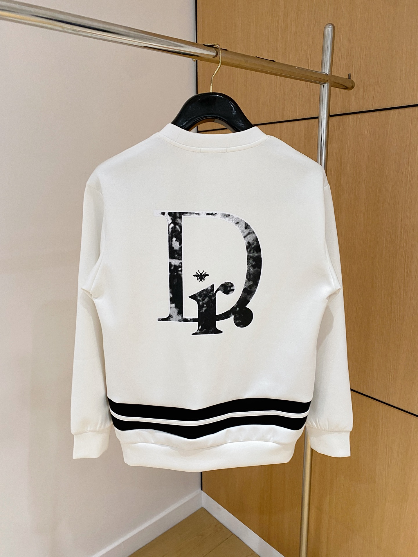 Dior Male Hoodie Cotton Black Xs-s-m-l
