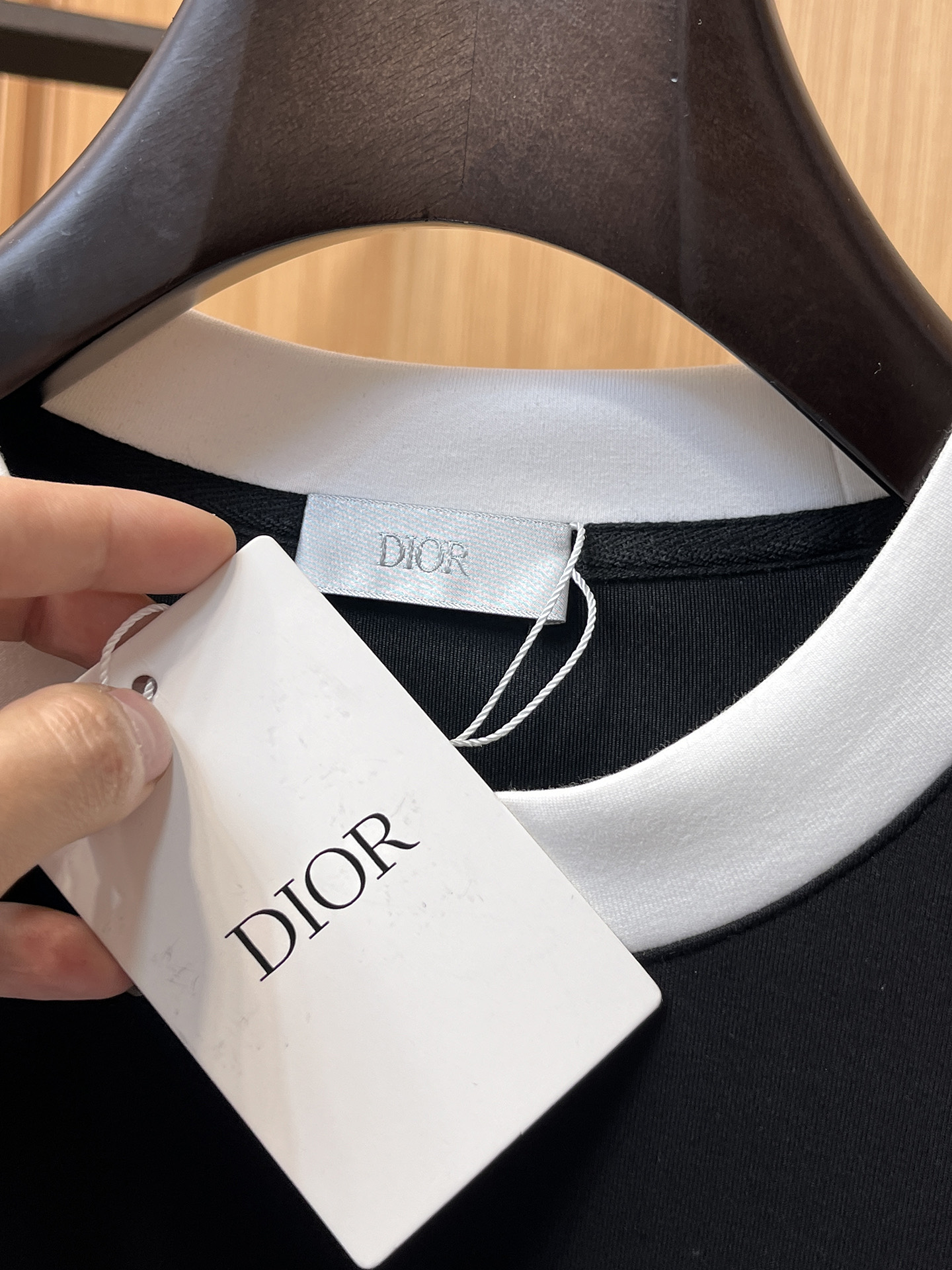 Dior Male Hoodie Cotton Black Xs-s-m-l