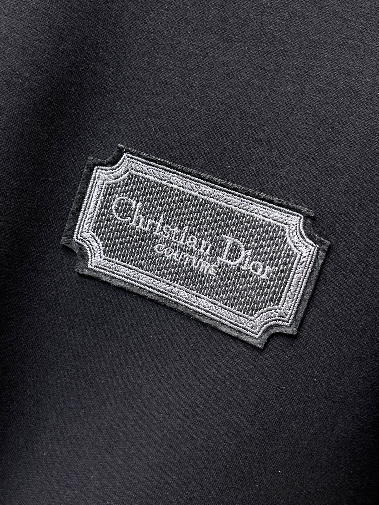 Dior Male Hoodie Cotton Black Xs-s-m-l