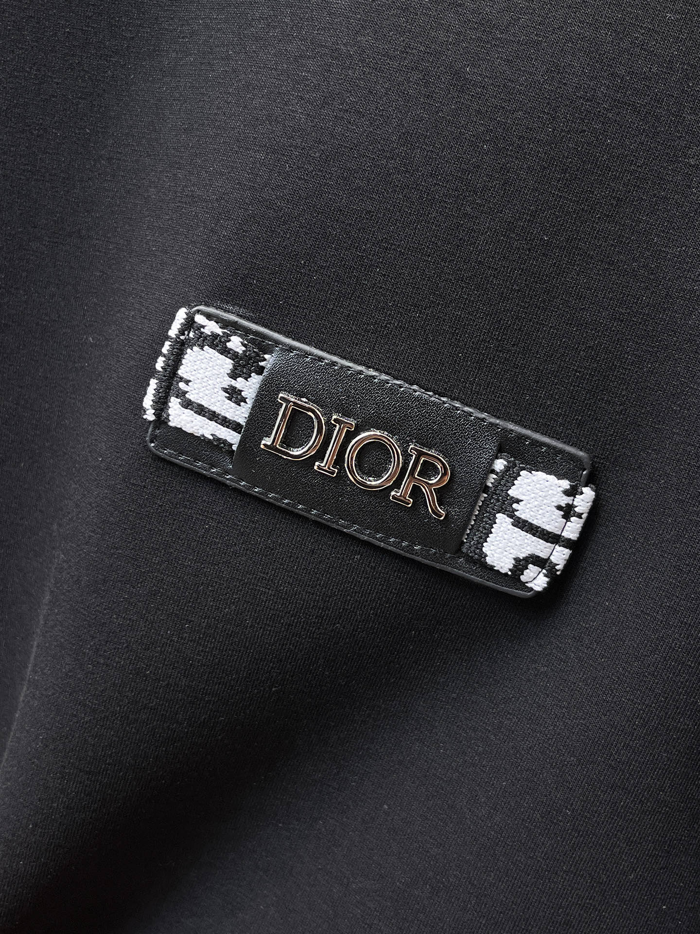 Dior Male Hoodie Cotton Black Xs-s-m-l