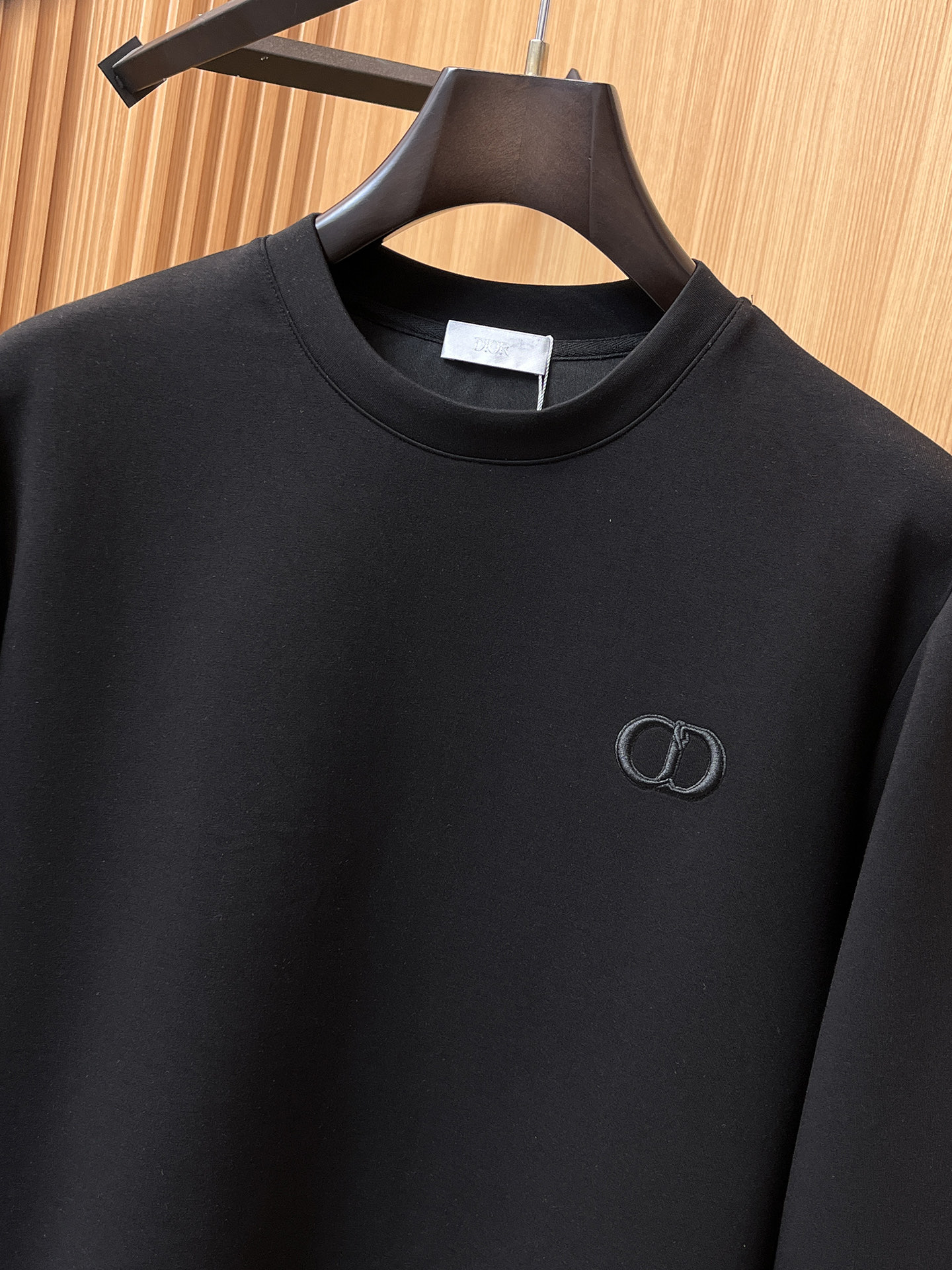 Dior Male Hoodie Cotton Black Xs-s-m-l