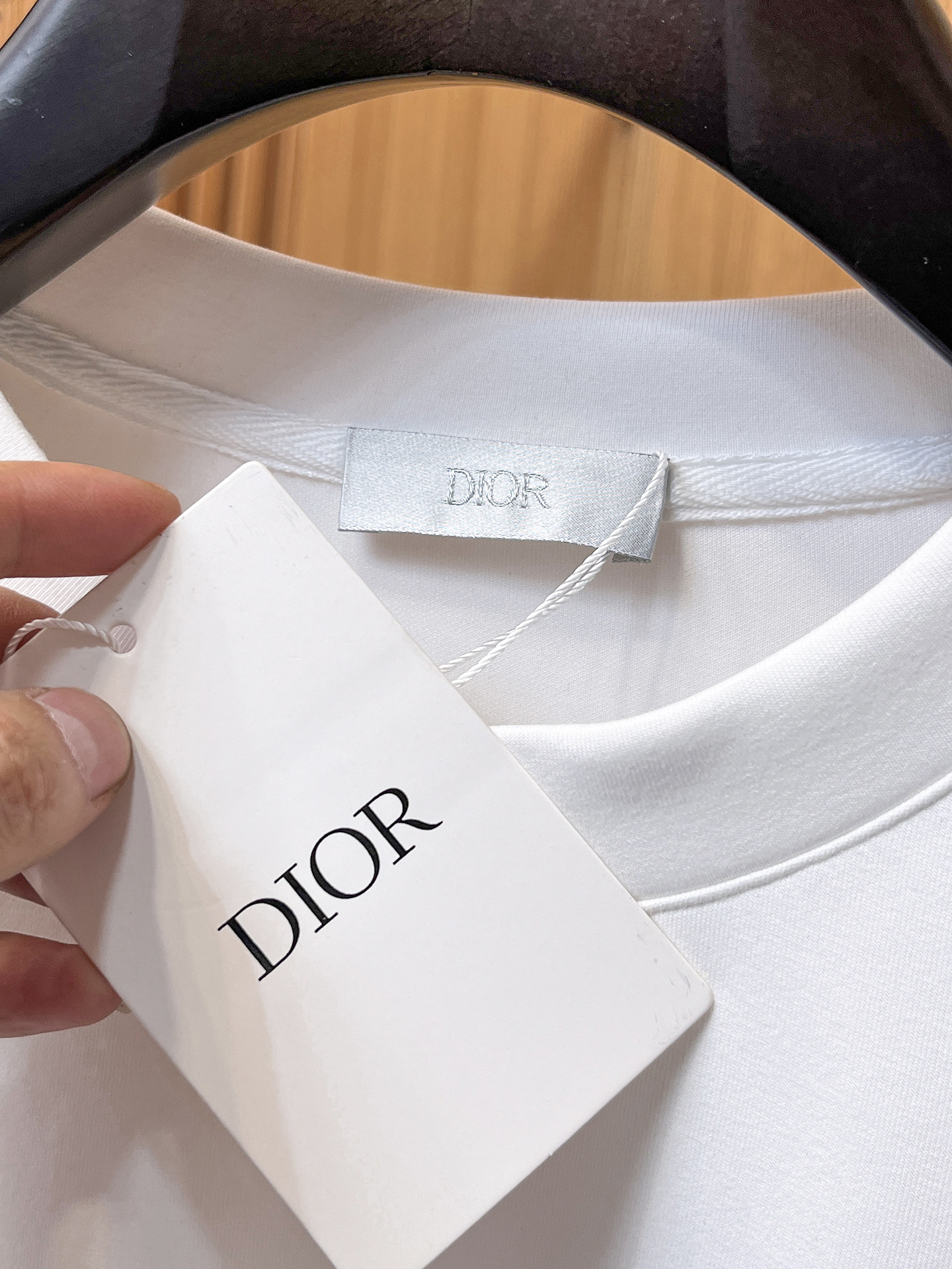 Dior Male Hoodie Cotton Black Xs-s-m-l