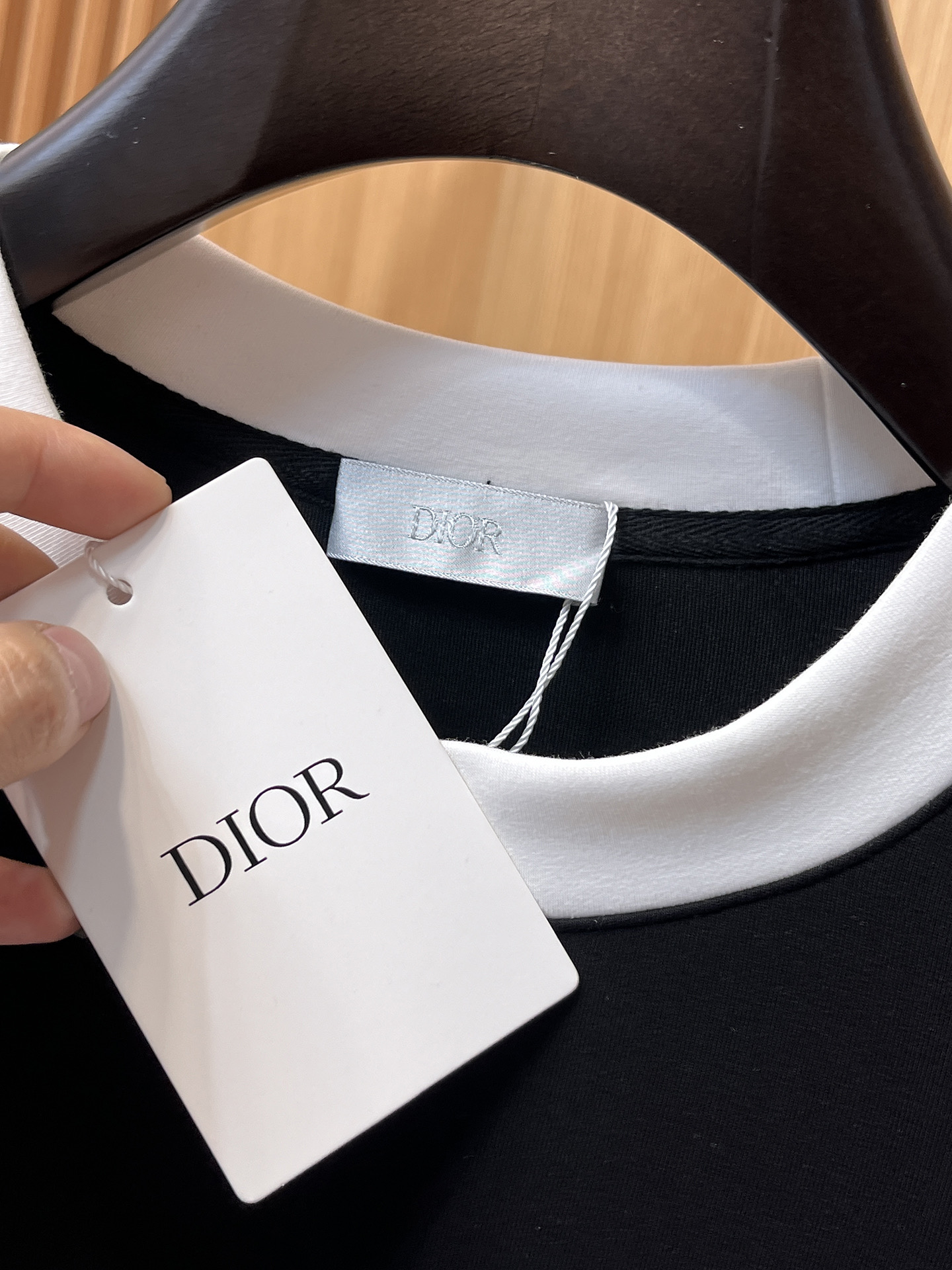 Dior Male Hoodie Cotton Black Xs-s-m-l