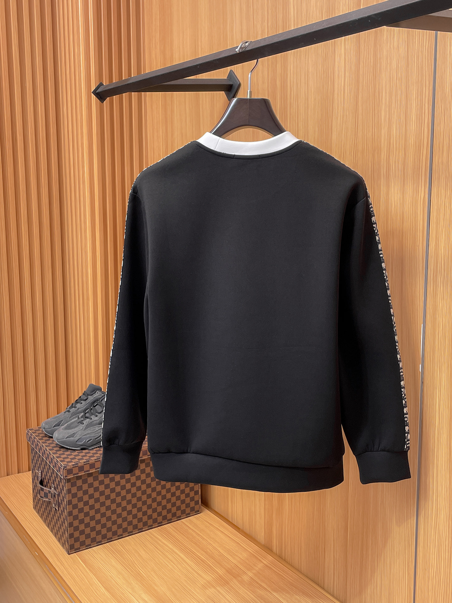 Dior Male Hoodie Cotton Black Xs-s-m-l