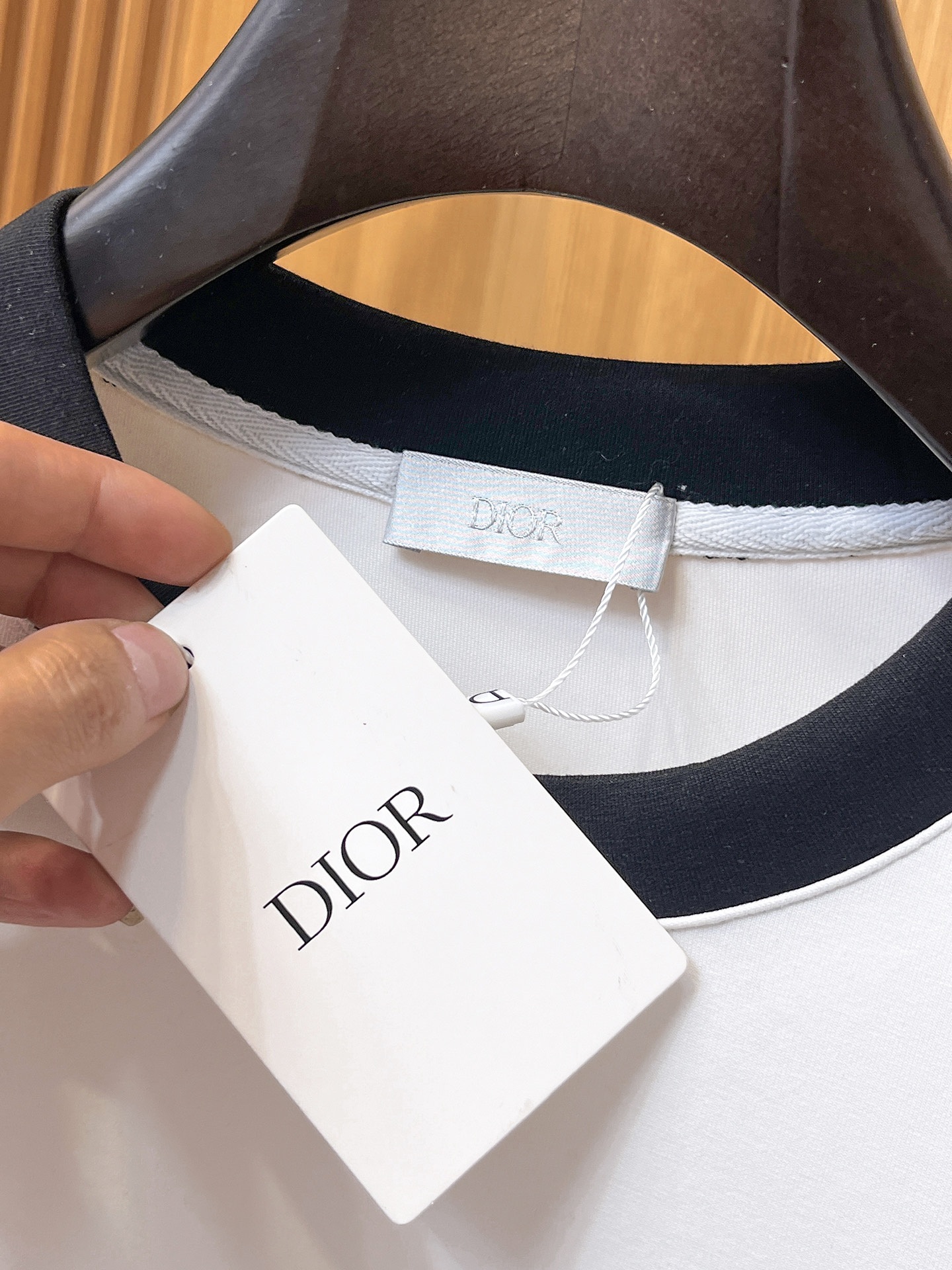 Dior Male Hoodie Cotton Black Xs-s-m-l