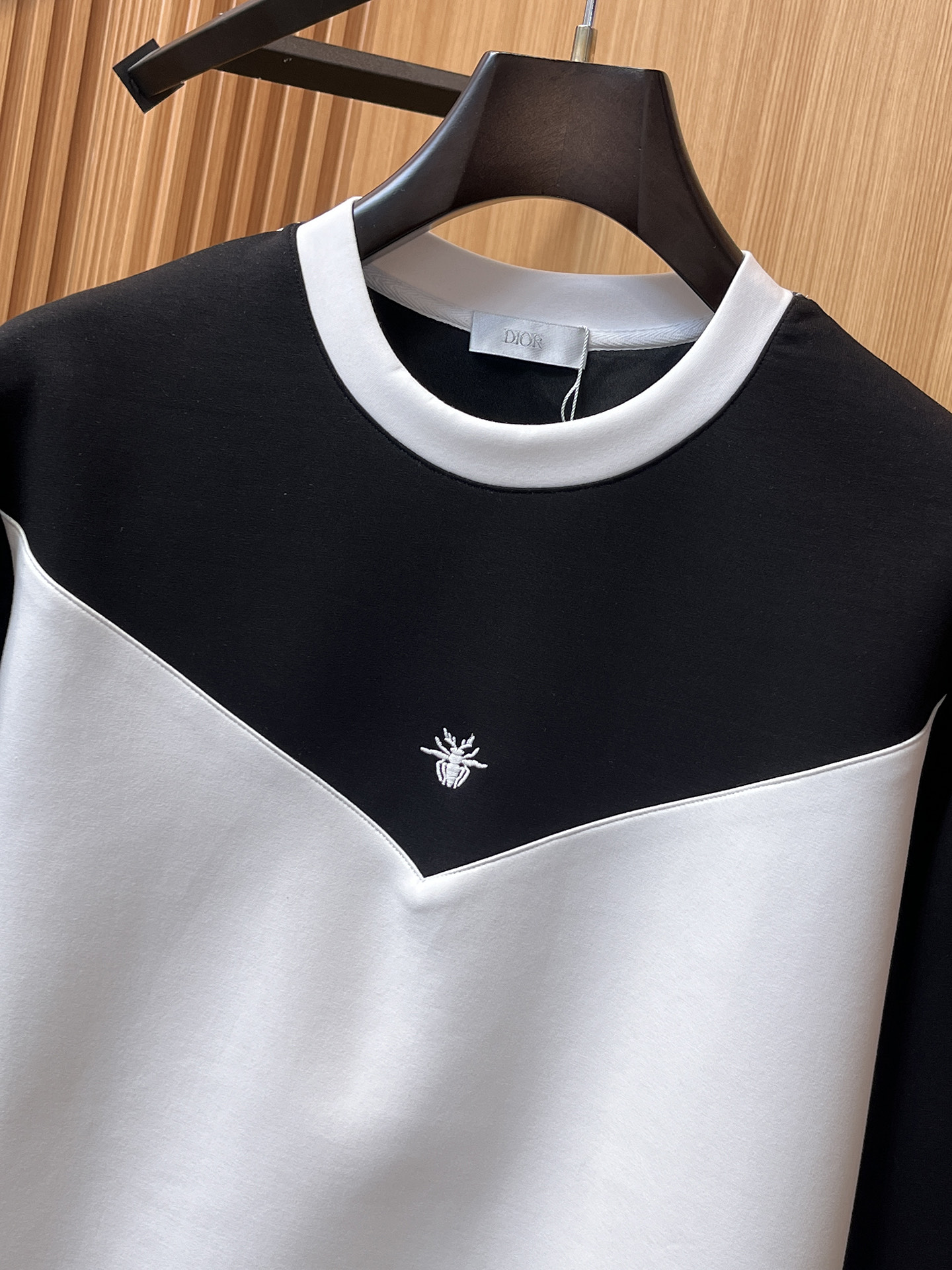 Dior Male Hoodie Cotton Black Xs-s-m-l