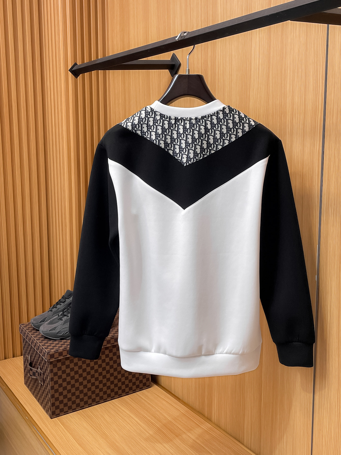Dior Male Hoodie Cotton Black Xs-s-m-l