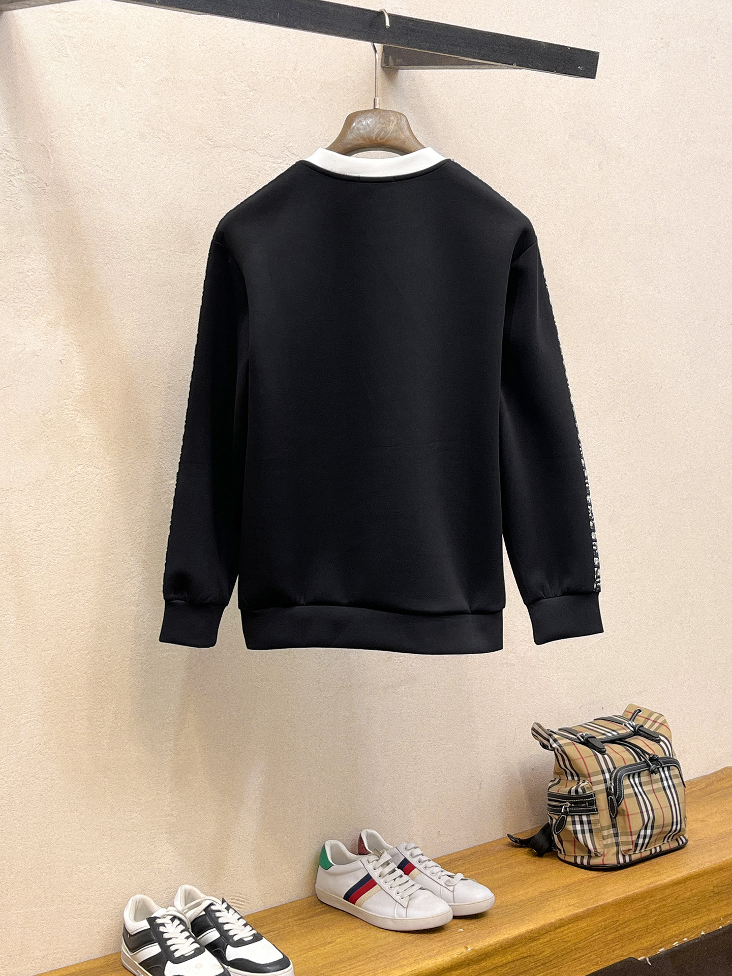 Dior Male Hoodie Cotton Black Xs-s-m-l