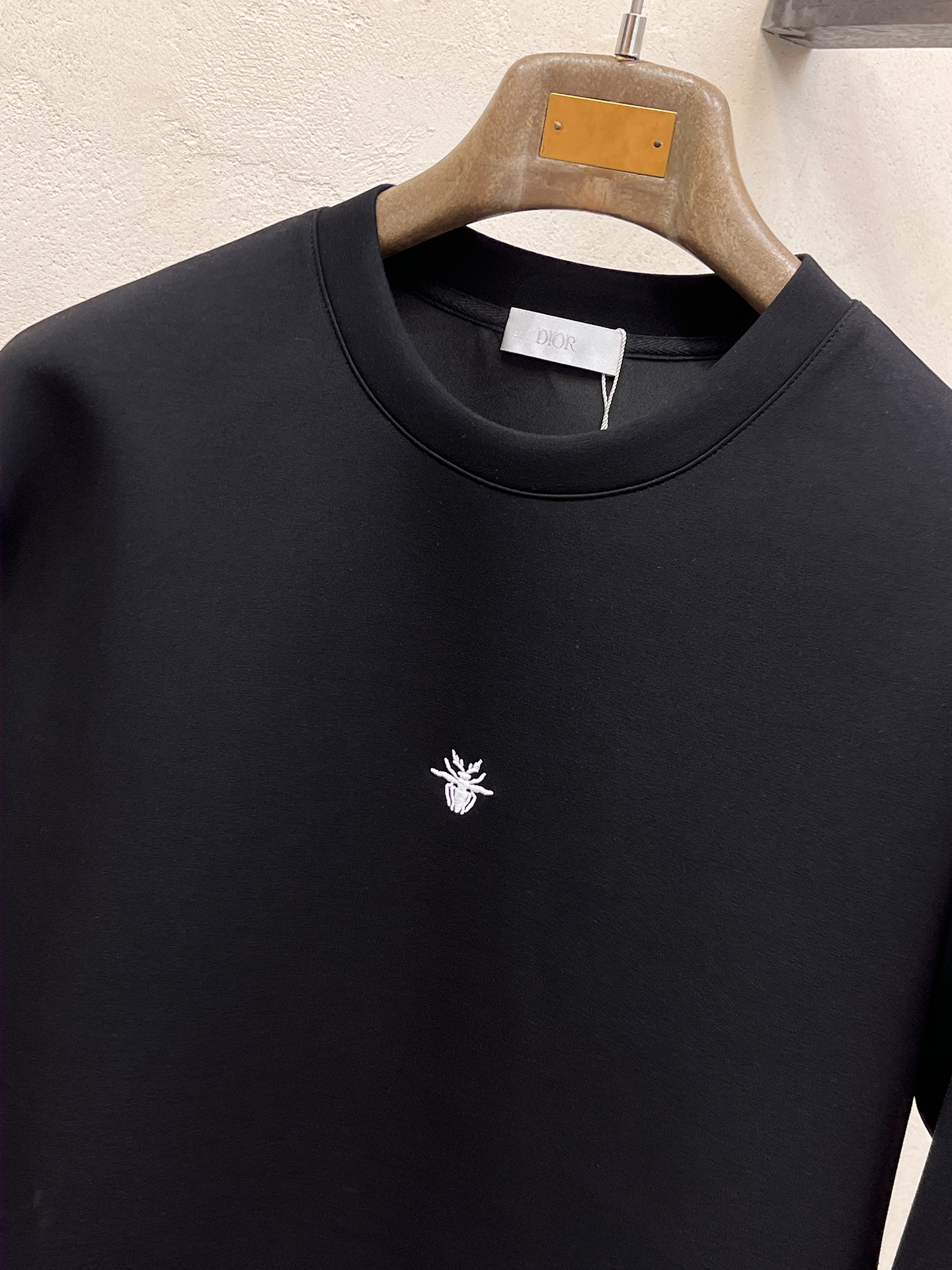 Dior Male Hoodie Cotton Black Xs-s-m-l