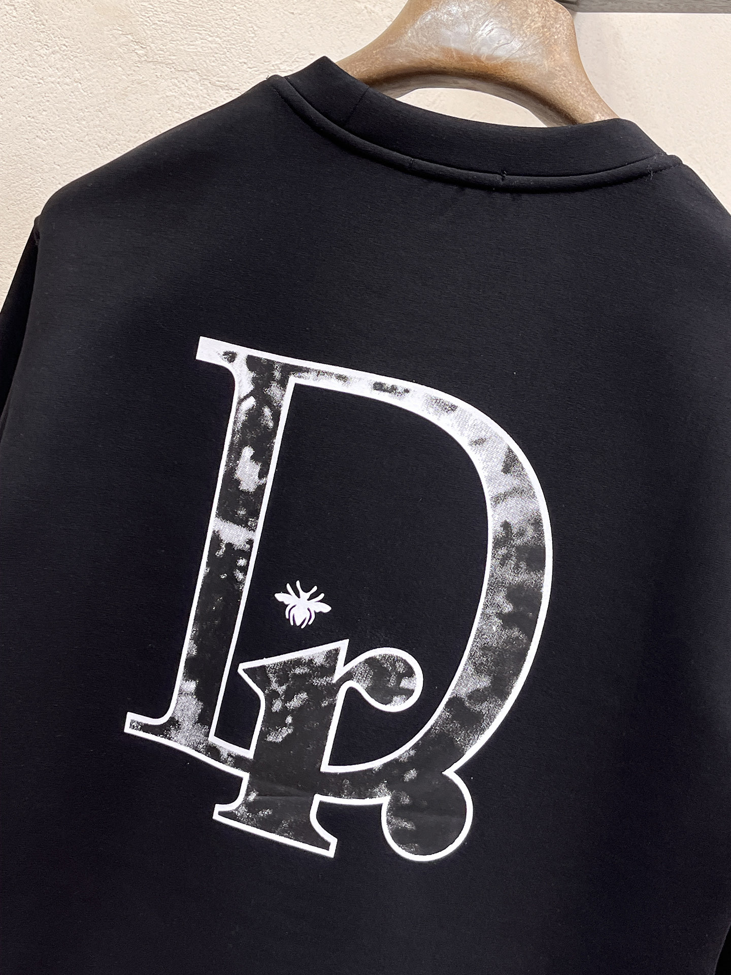 Dior Male Hoodie Cotton Black Xs-s-m-l