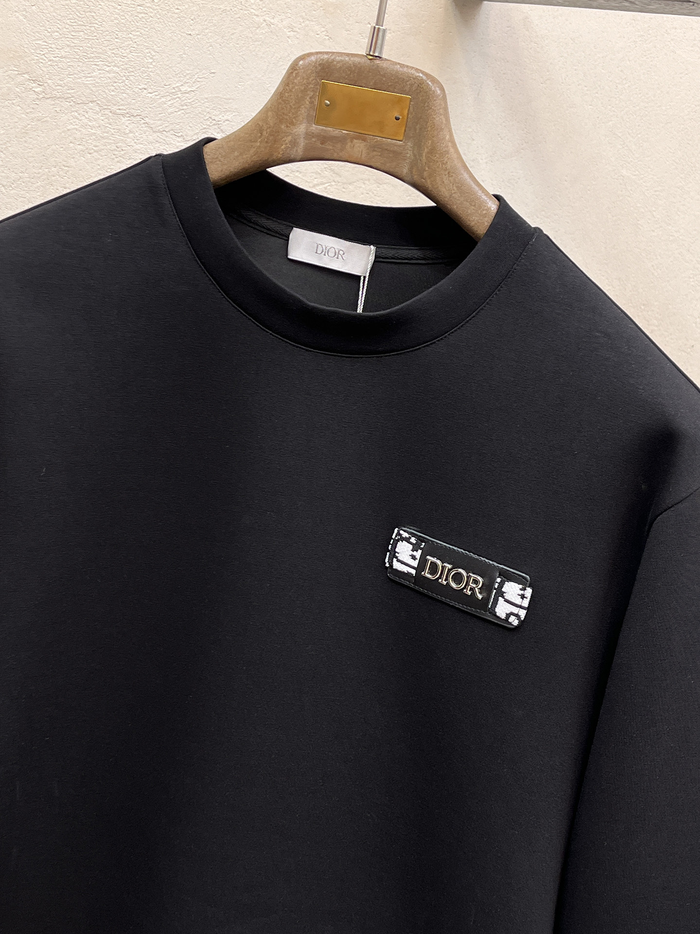 Dior Male Hoodie Cotton Black Xs-s-m-l