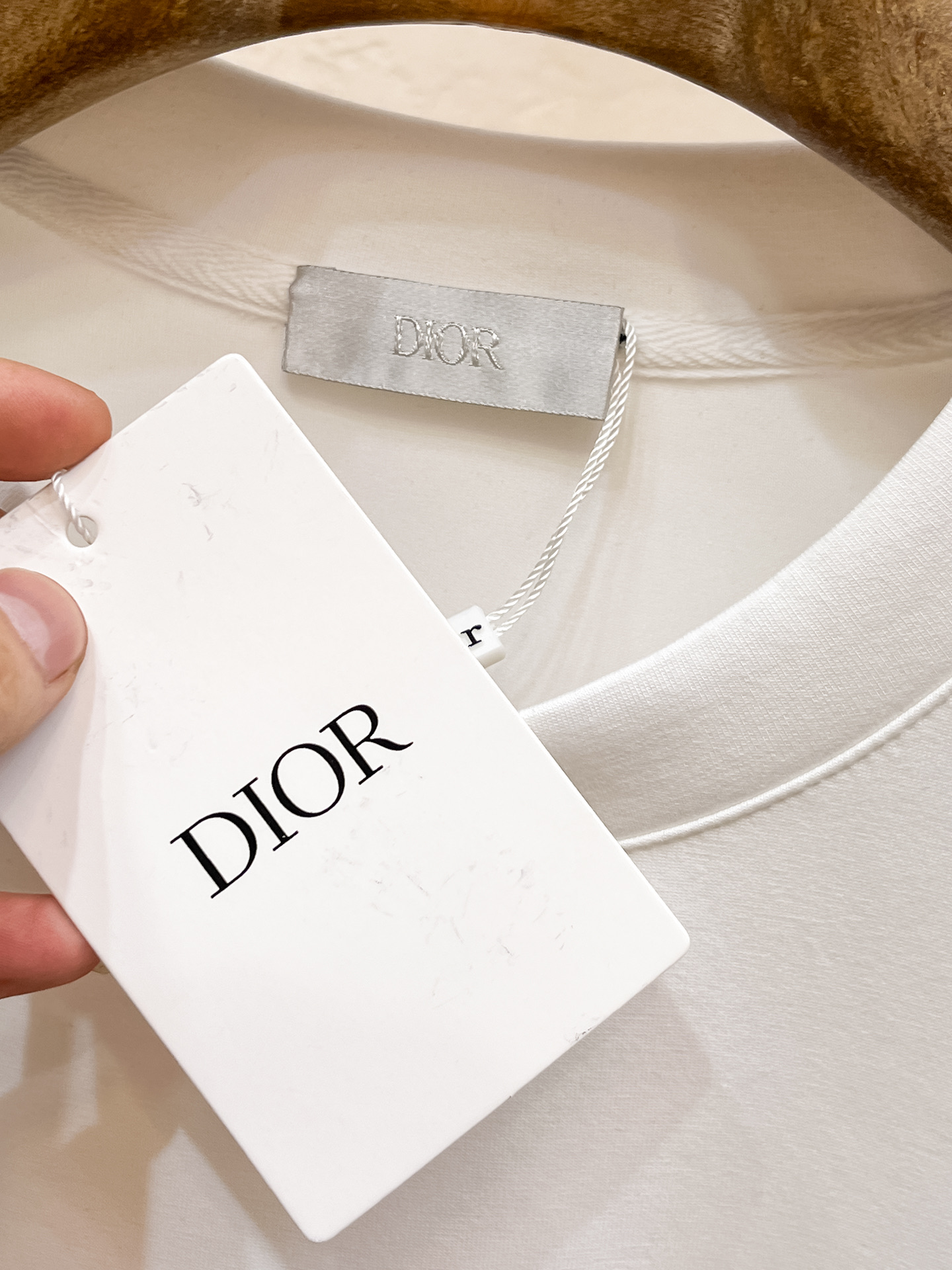 Dior Male Hoodie Cotton Black Xs-s-m-l