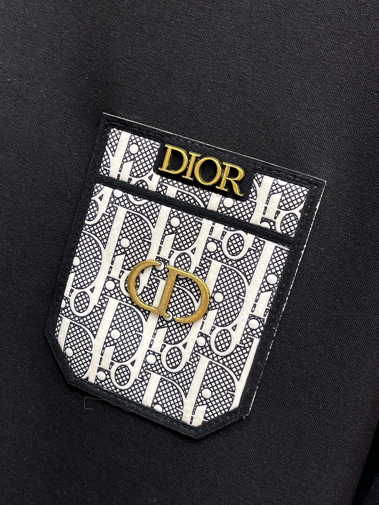 Dior Male Hoodie Cotton Black Xs-s-m-l