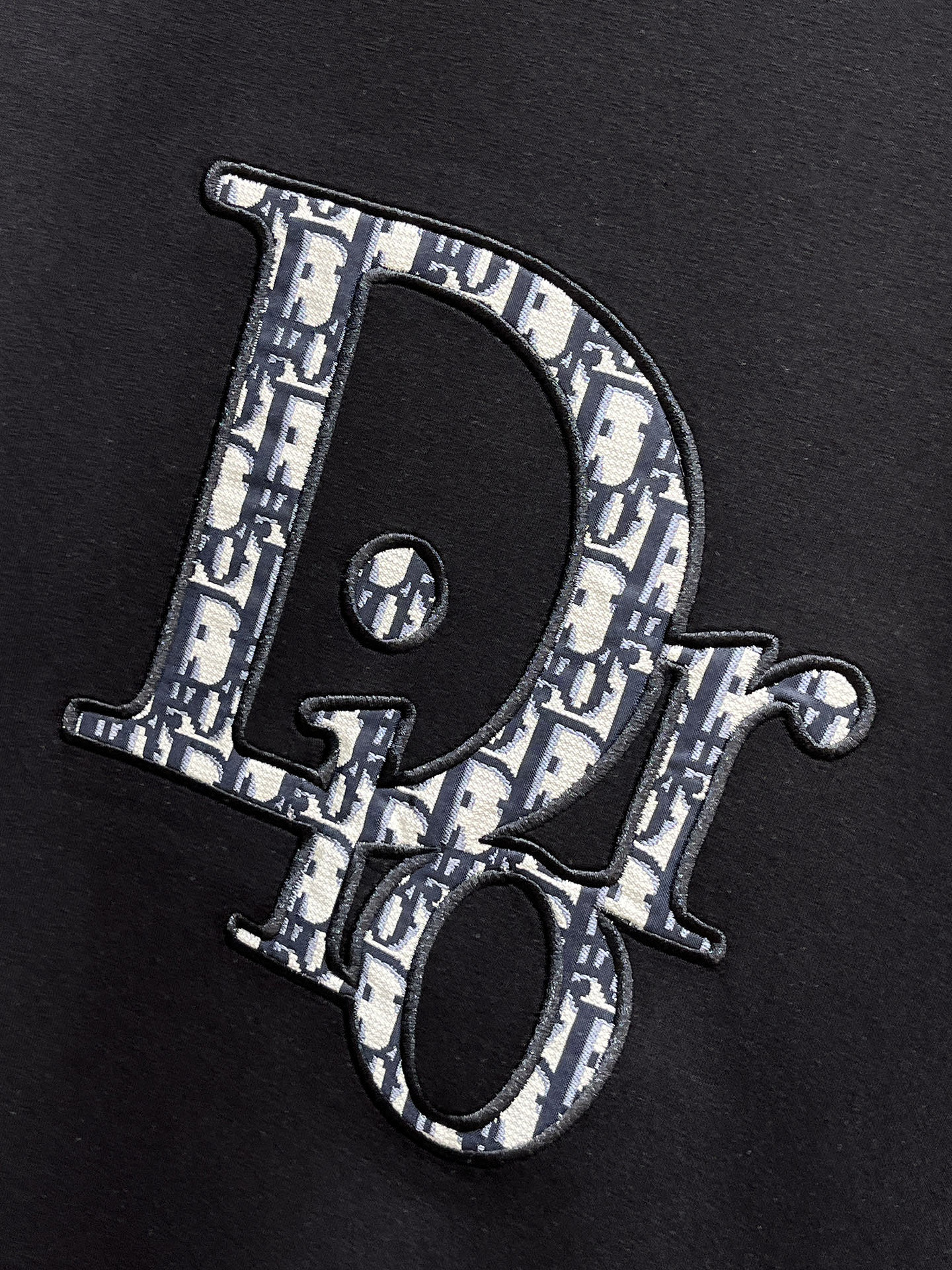 Dior Male Hoodie Cotton Black Xs-s-m-l