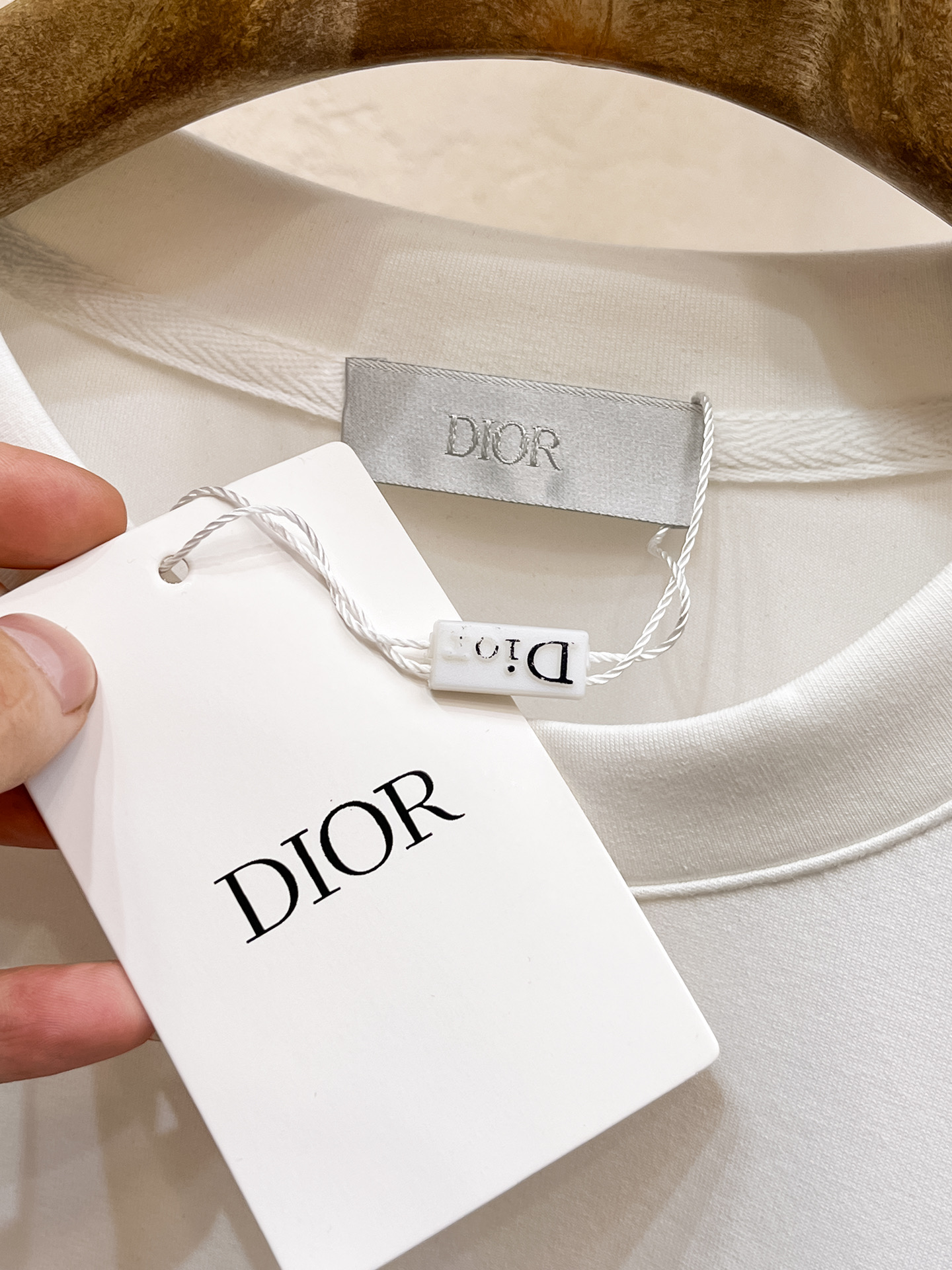 Dior Male Hoodie Cotton Black Xs-s-m-l