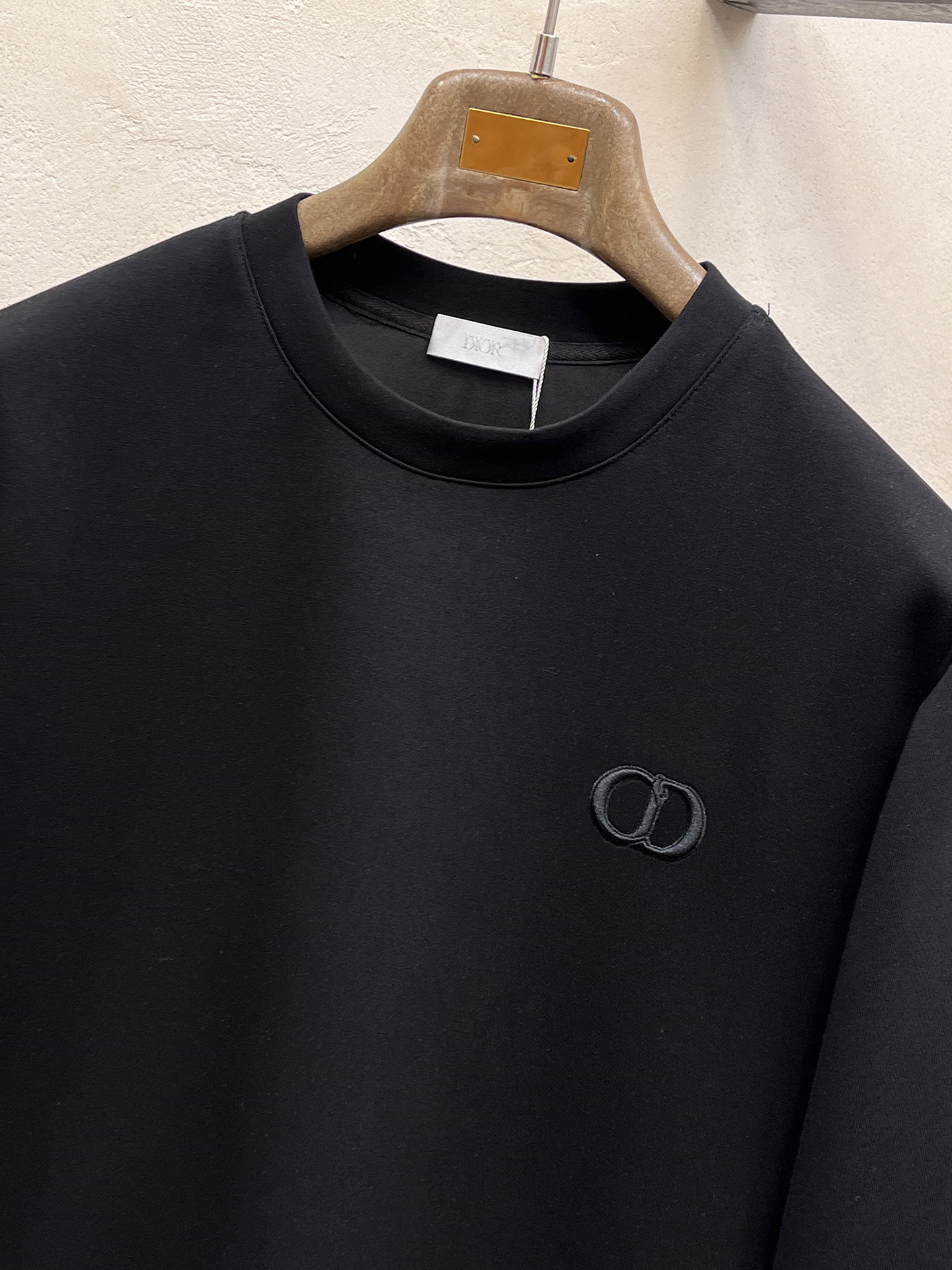 Dior Male Hoodie Cotton Black Xs-s-m-l