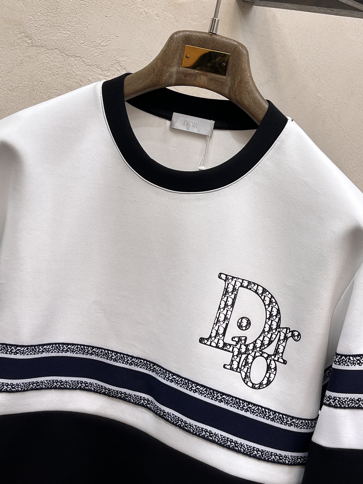 Dior Male Hoodie Cotton Black Xs-s-m-l