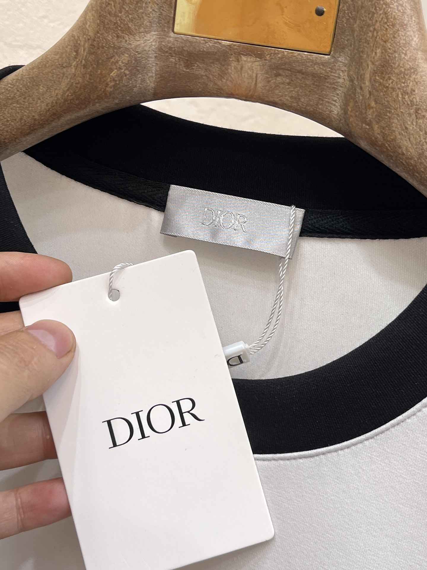 Dior Male Hoodie Cotton Black Xs-s-m-l