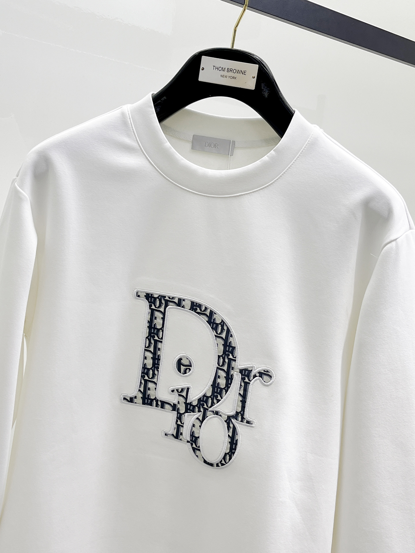 Dior Male Hoodie Cotton Black Xs-s-m-l