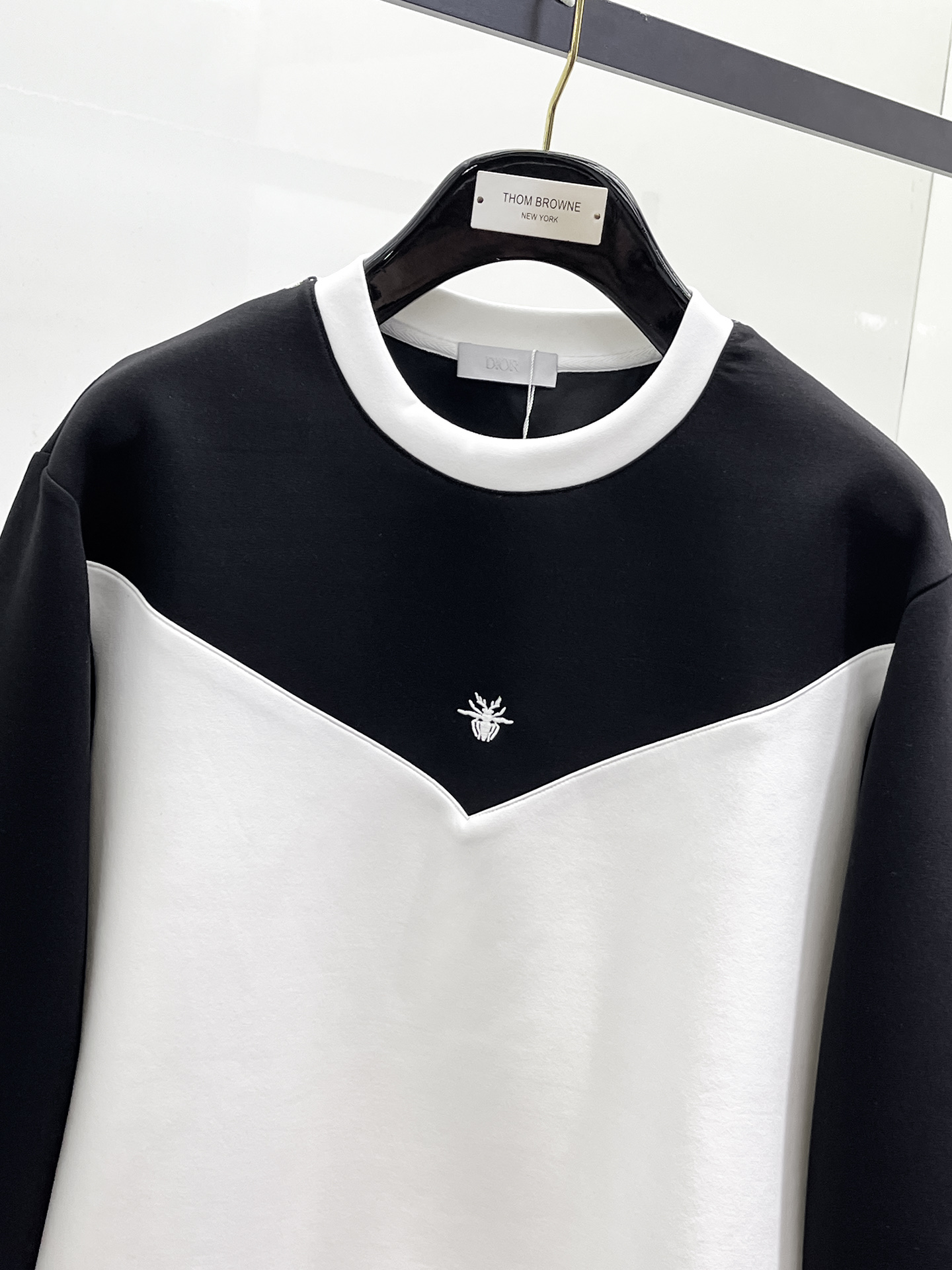 Dior Male Hoodie Cotton Black Xs-s-m-l