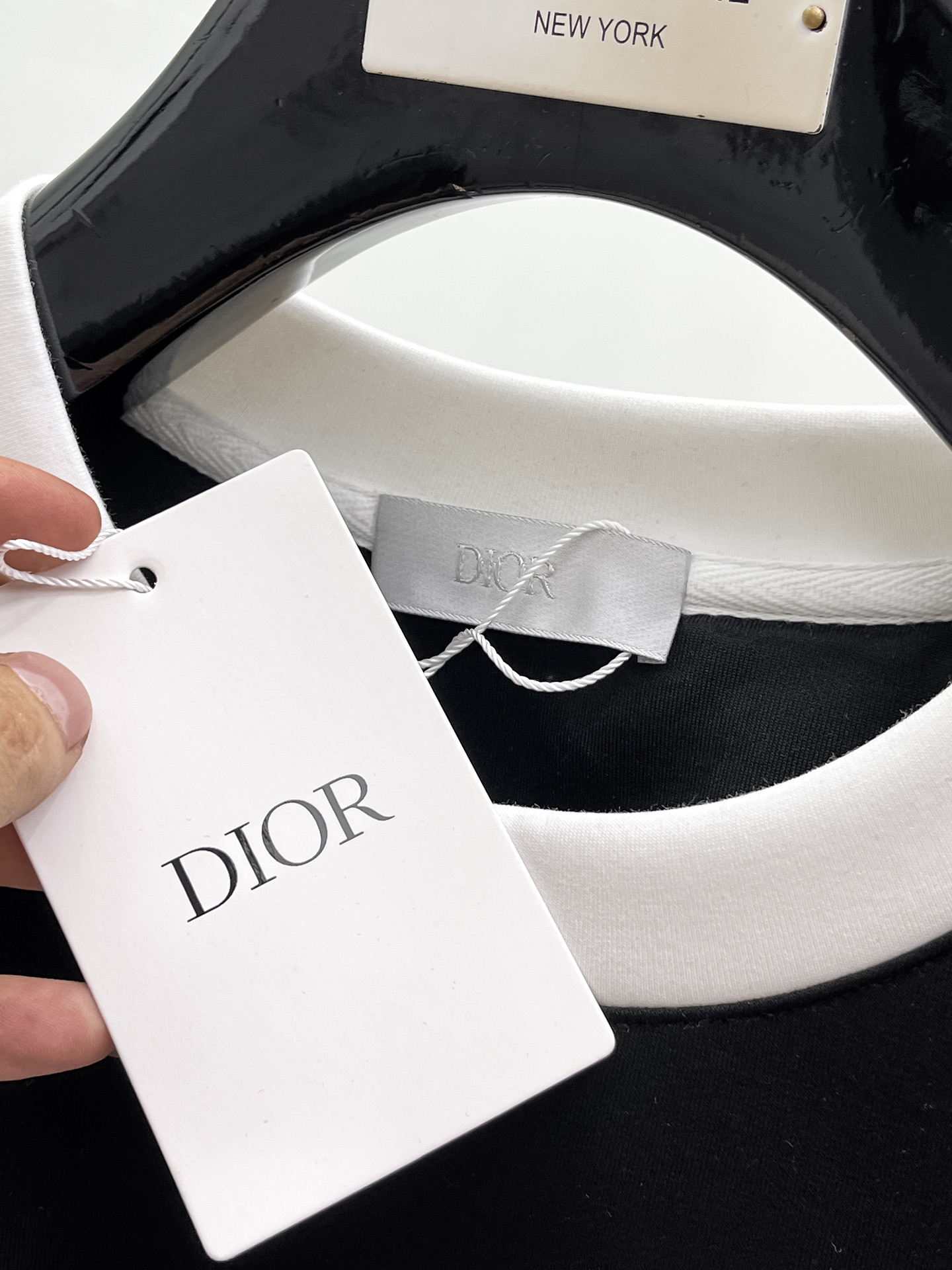 Dior Male Hoodie Cotton Black Xs-s-m-l