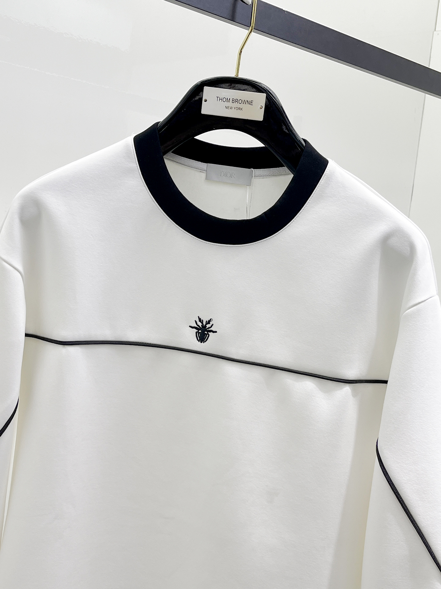 Dior Male Hoodie Cotton Black Xs-s-m-l
