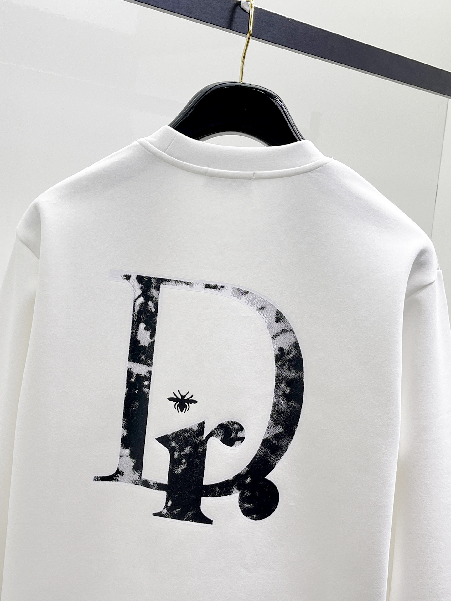 Dior Male Hoodie Cotton Black Xs-s-m-l