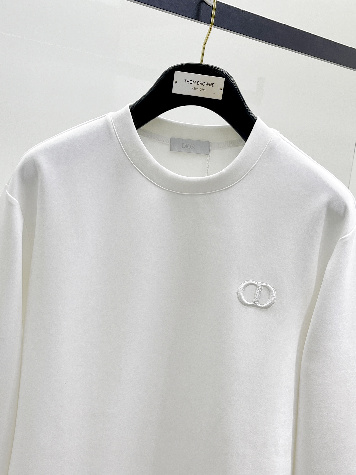 Dior Male Hoodie Cotton Black Xs-s-m-l