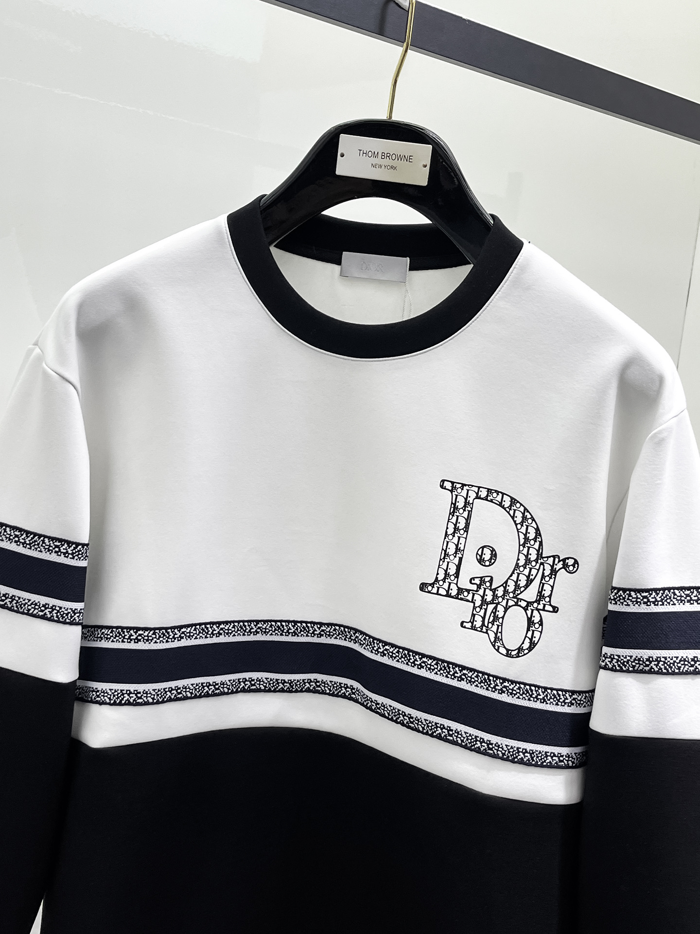 Dior Male Hoodie Cotton Black Xs-s-m-l