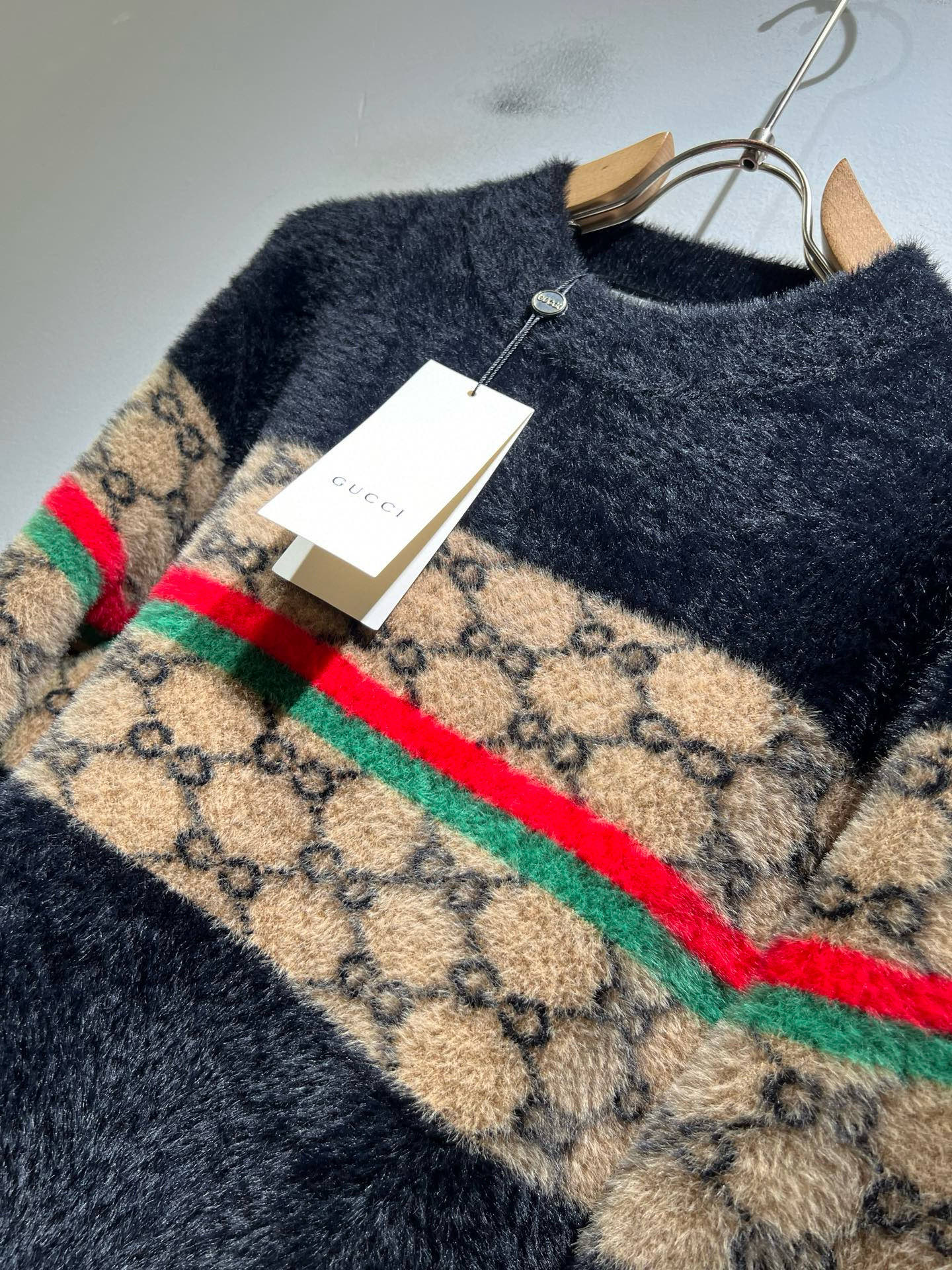 Gucci Couple Basic Clothing Wool M-l-xl