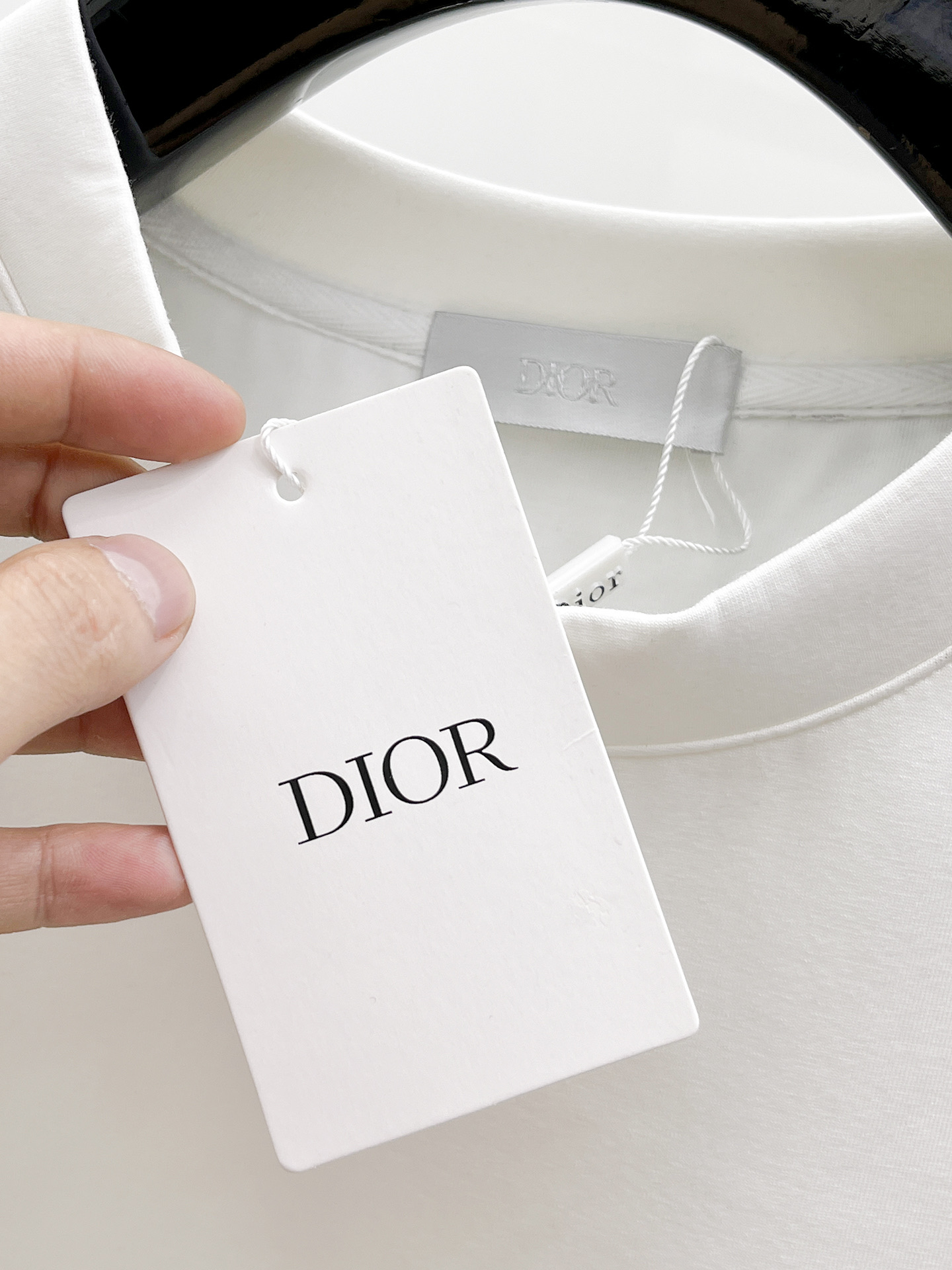 Dior Male Hoodie Cotton Black Xs-s-m-l