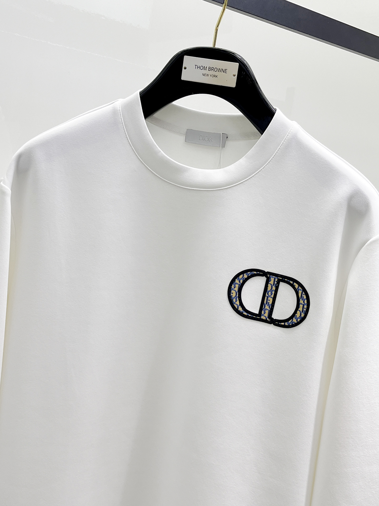 Dior Male Hoodie Cotton Black Xs-s-m-l