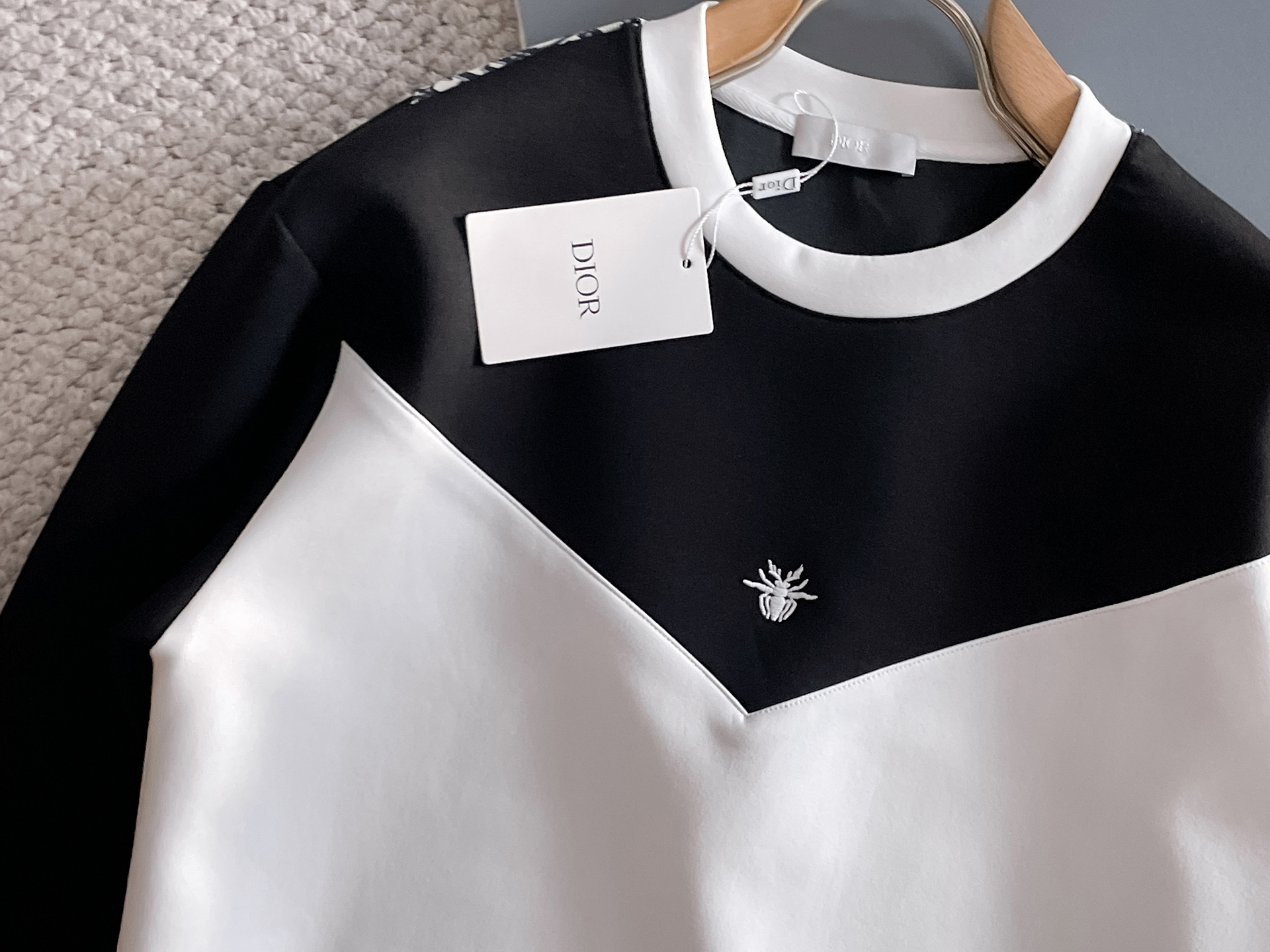 Dior Male Hoodie Cotton Black Xs-s-m-l