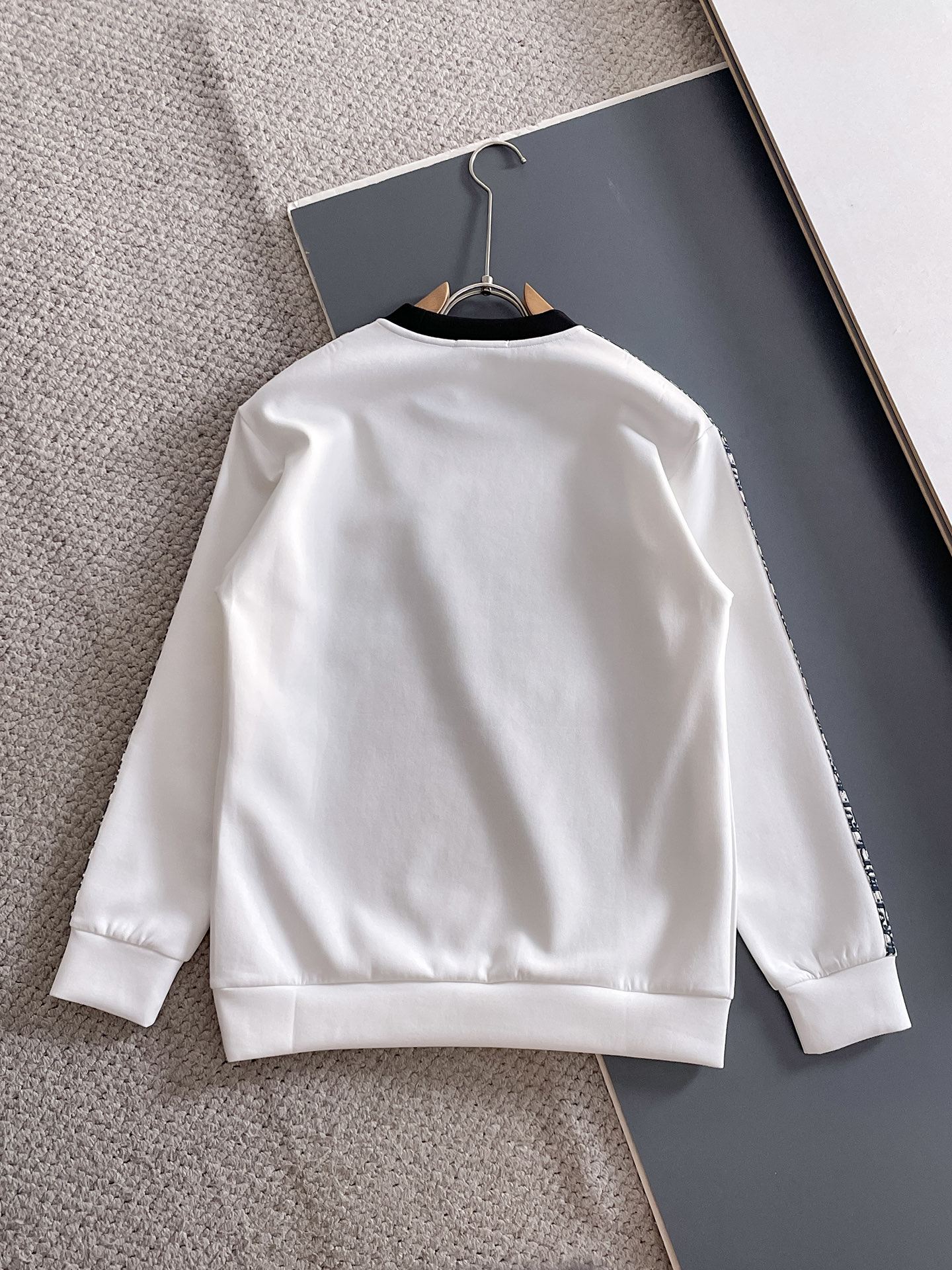 Dior Male Hoodie Cotton Black Xs-s-m-l