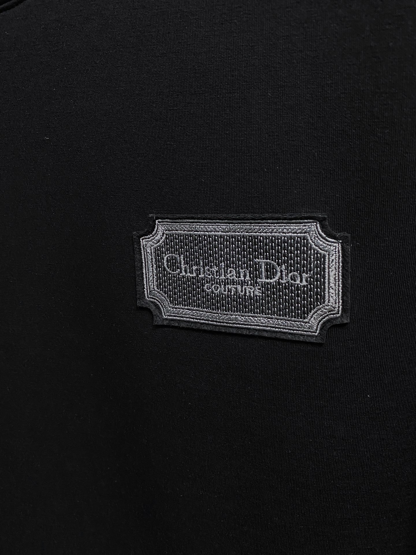 Dior Male Hoodie Cotton Black Xs-s-m-l