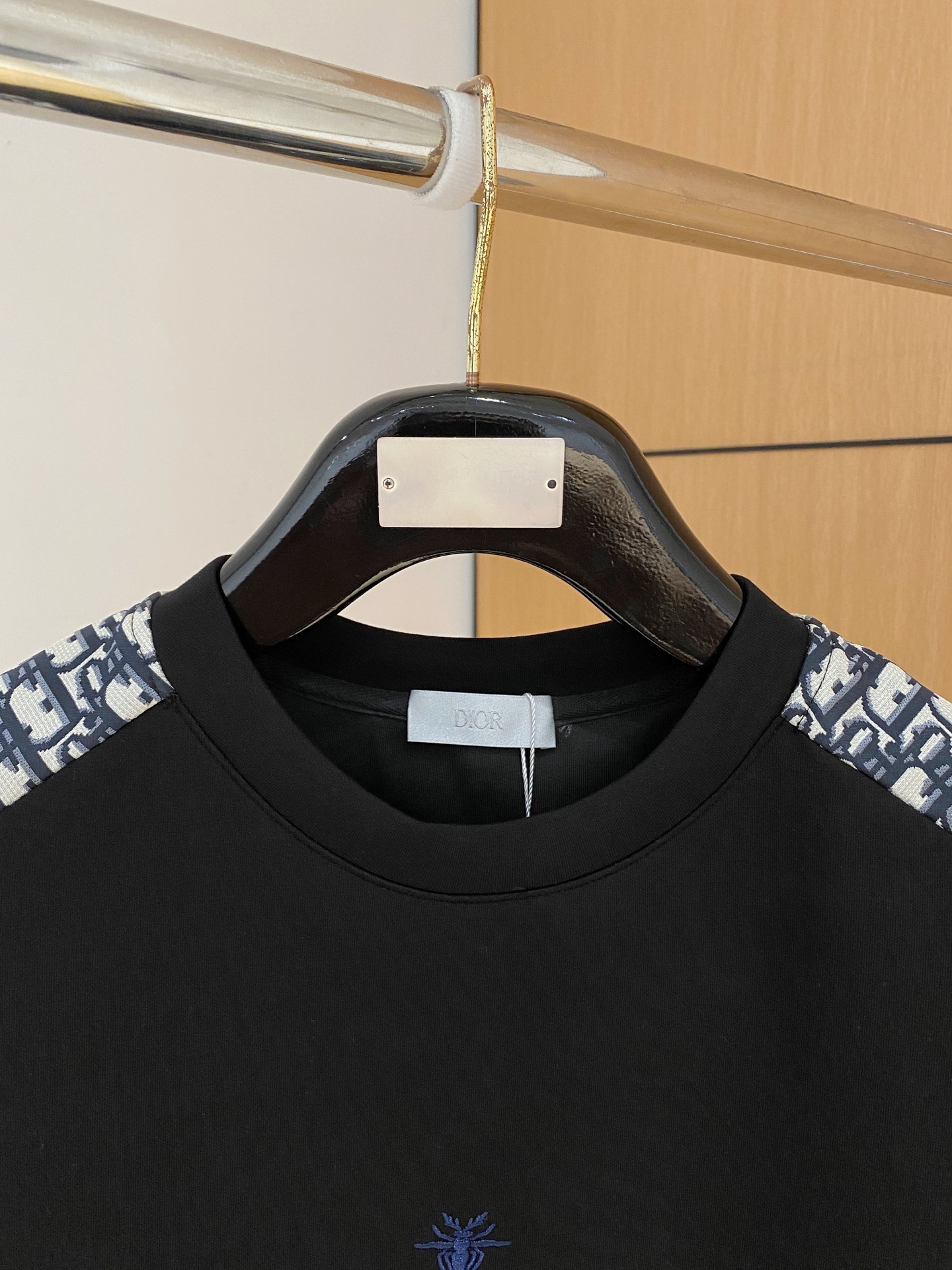 Dior Male Hoodie Cotton Black Xs-s-m-l