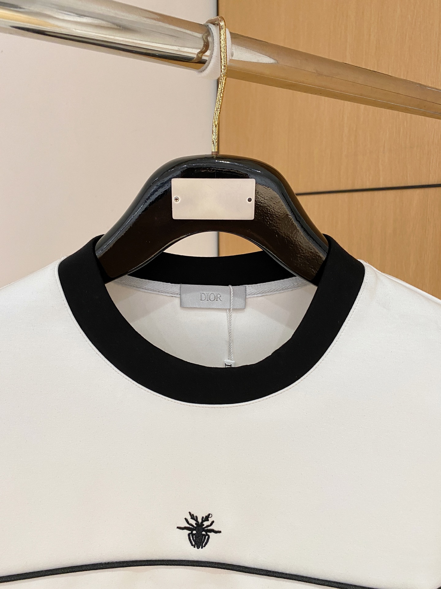 Dior Male Hoodie Cotton Black Xs-s-m-l