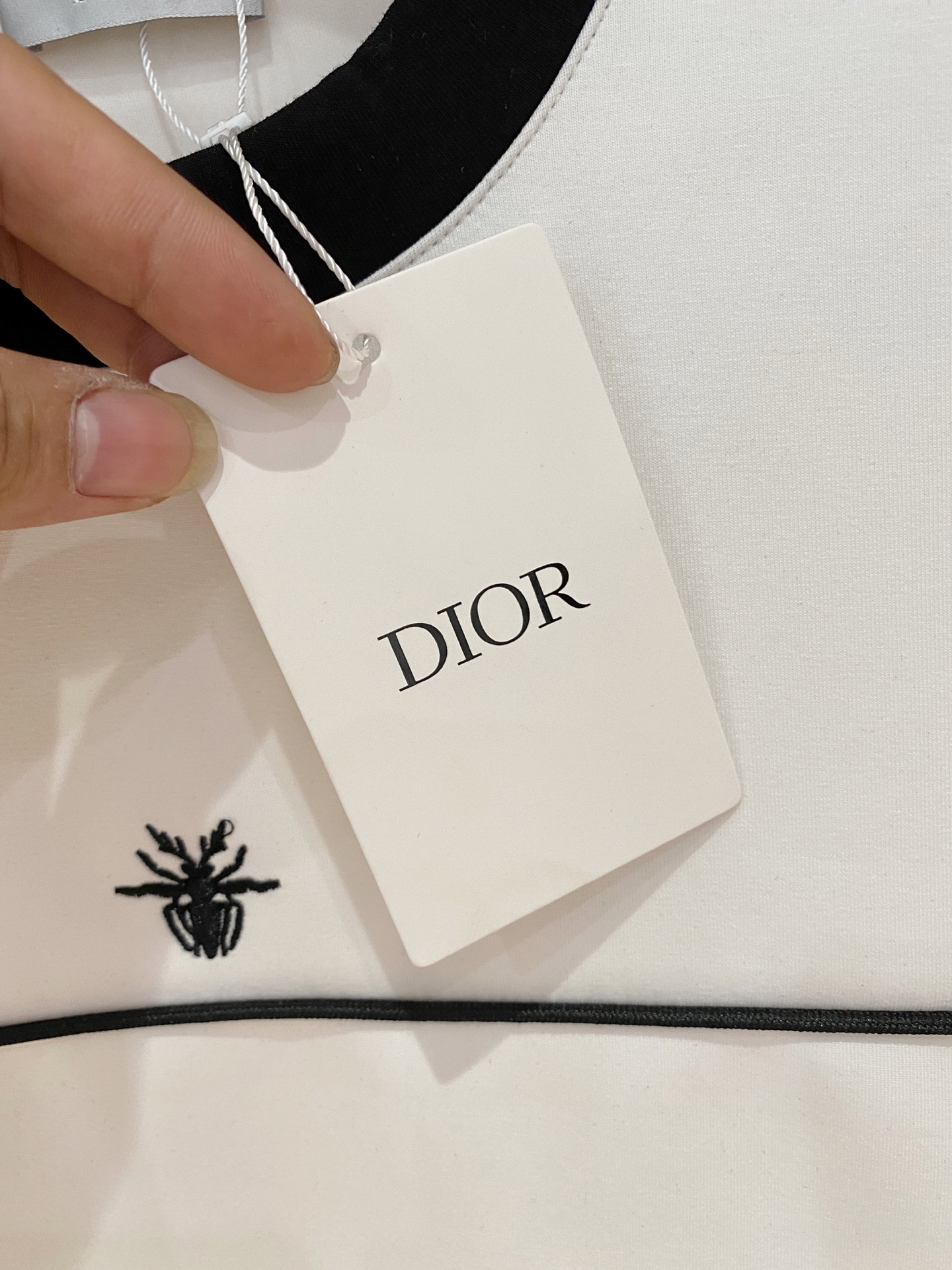 Dior Male Hoodie Cotton Black Xs-s-m-l