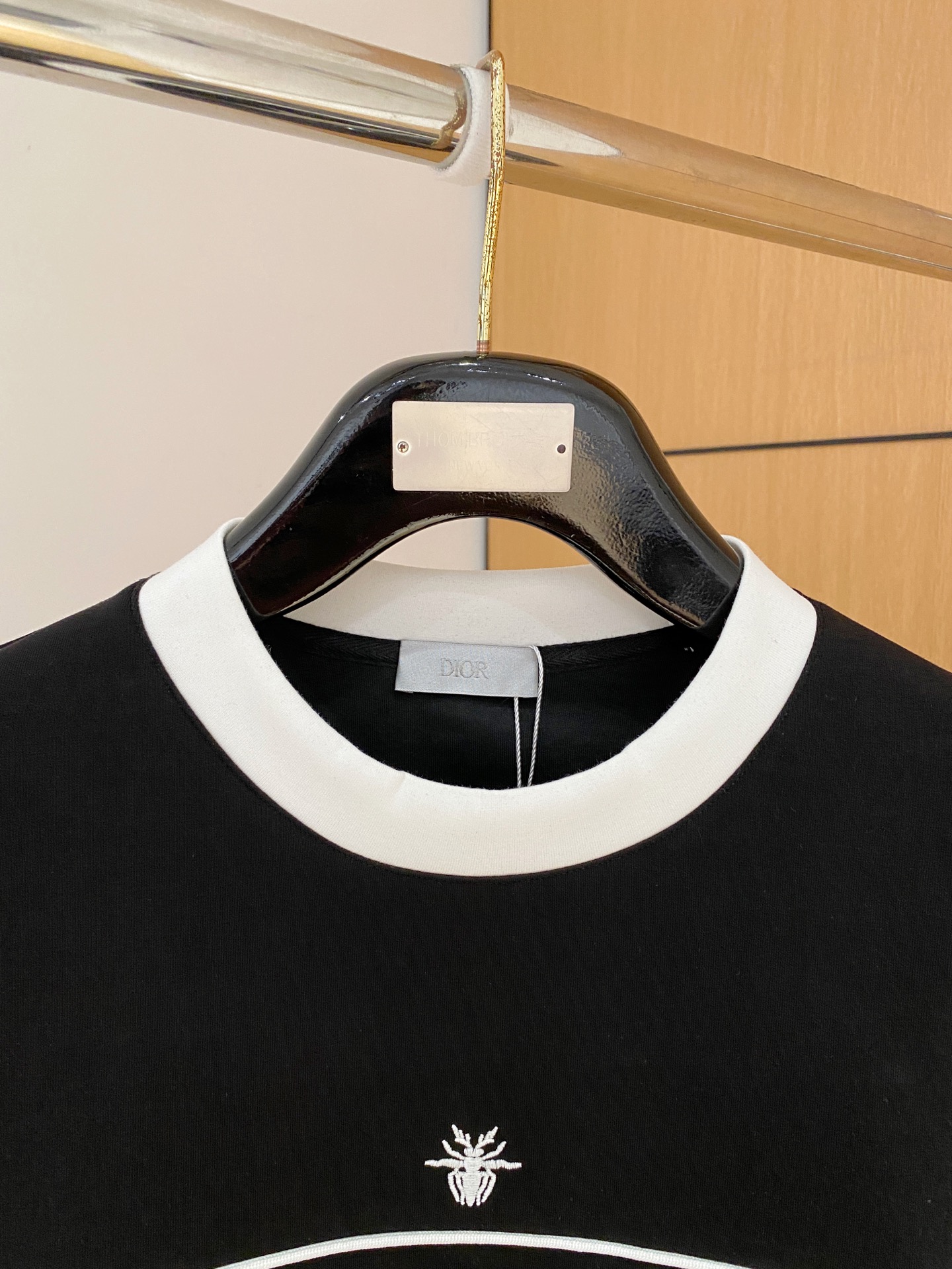 Dior Male Hoodie Cotton Black Xs-s-m-l