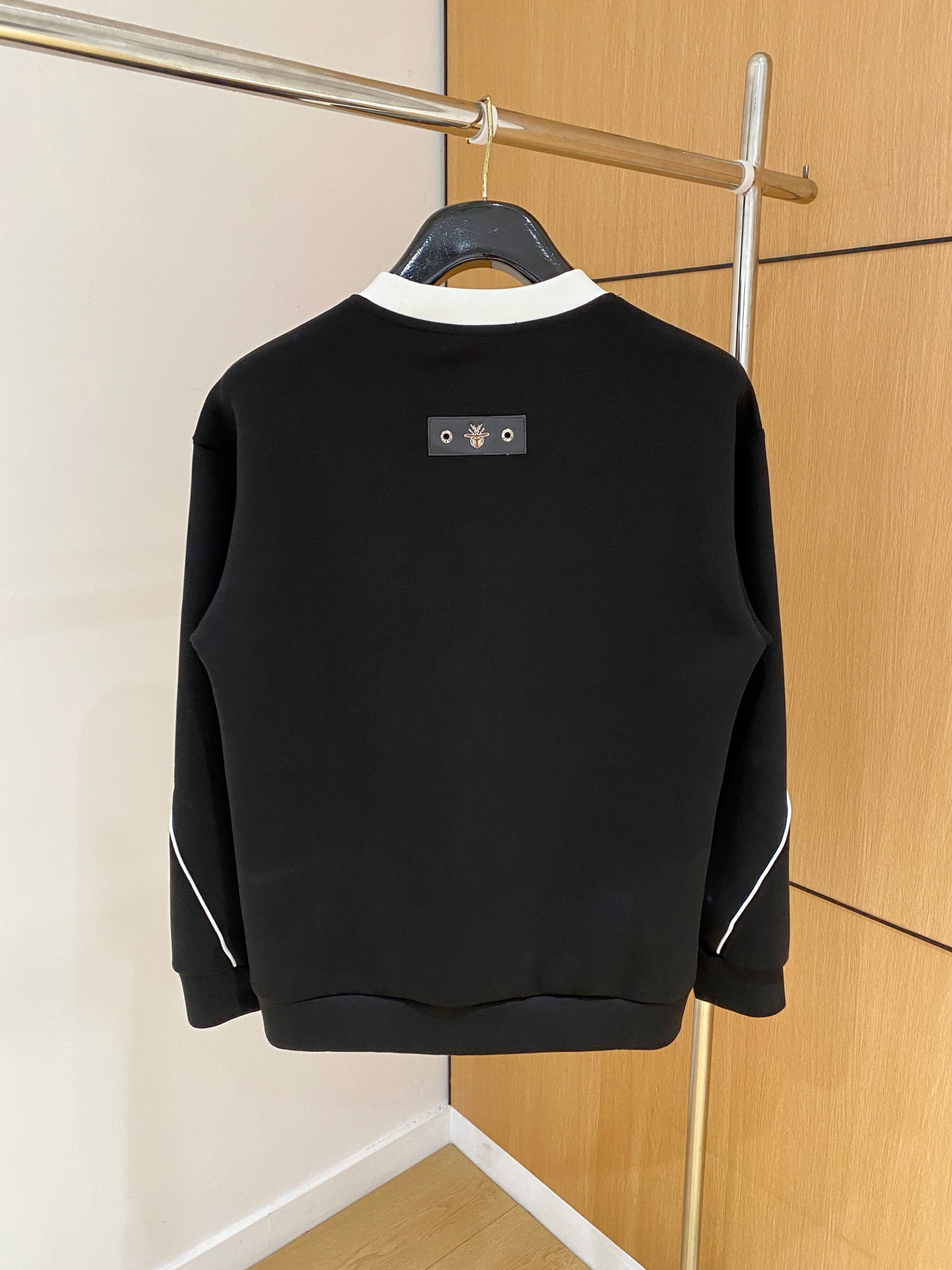 Dior Male Hoodie Cotton Black Xs-s-m-l