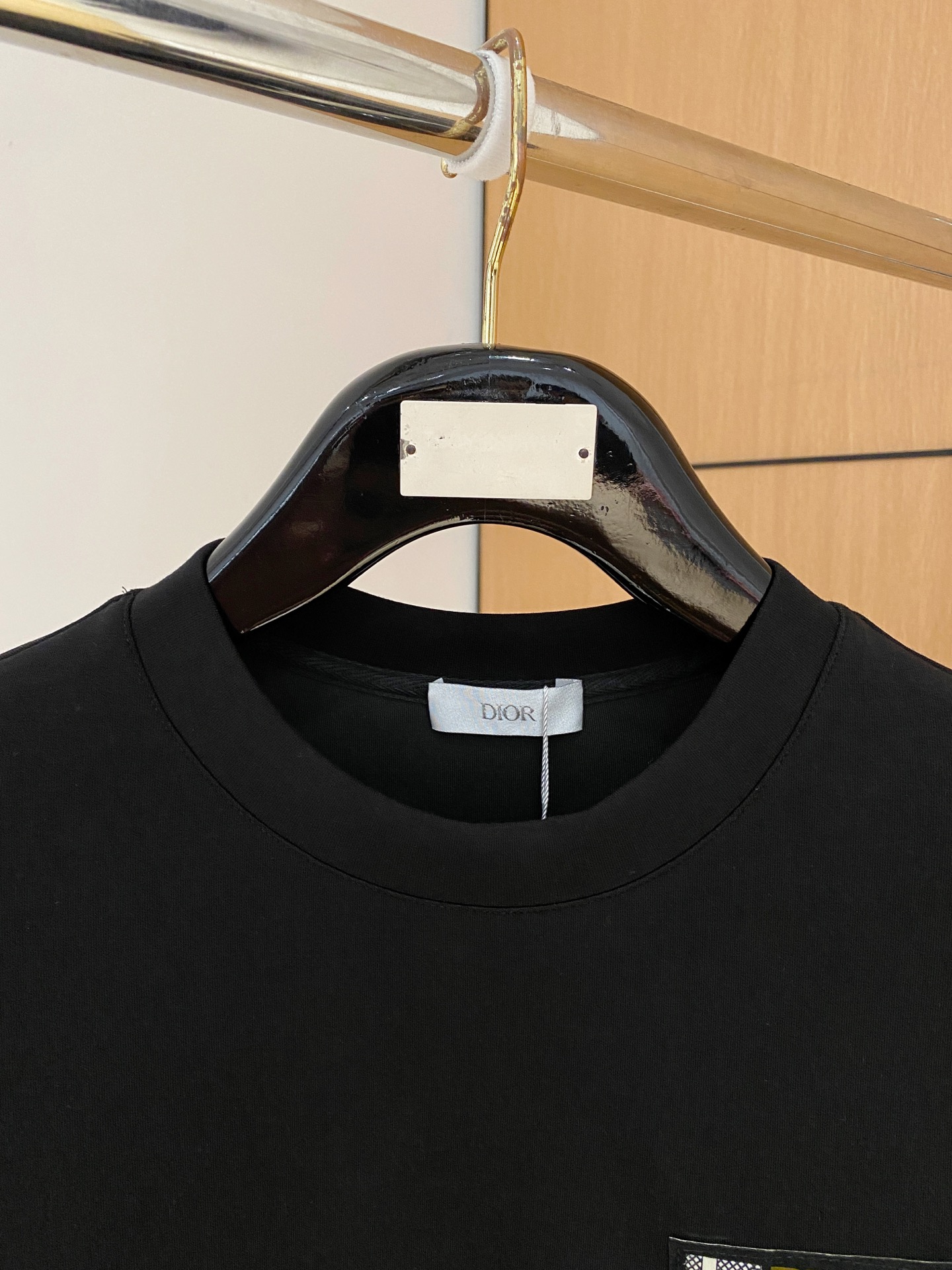 Dior Male Hoodie Cotton Black Xs-s-m-l