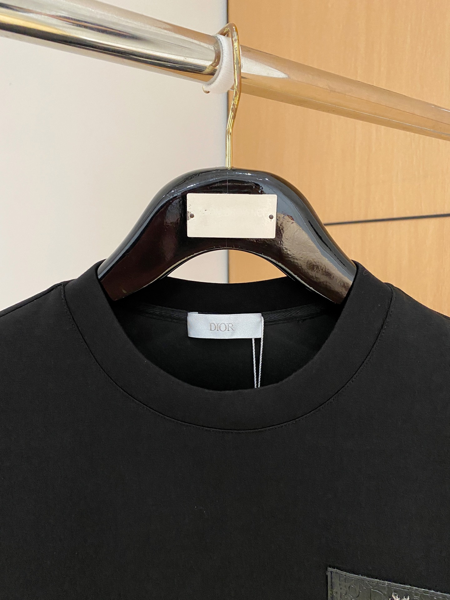 Dior Male Hoodie Cotton Black Xs-s-m-l