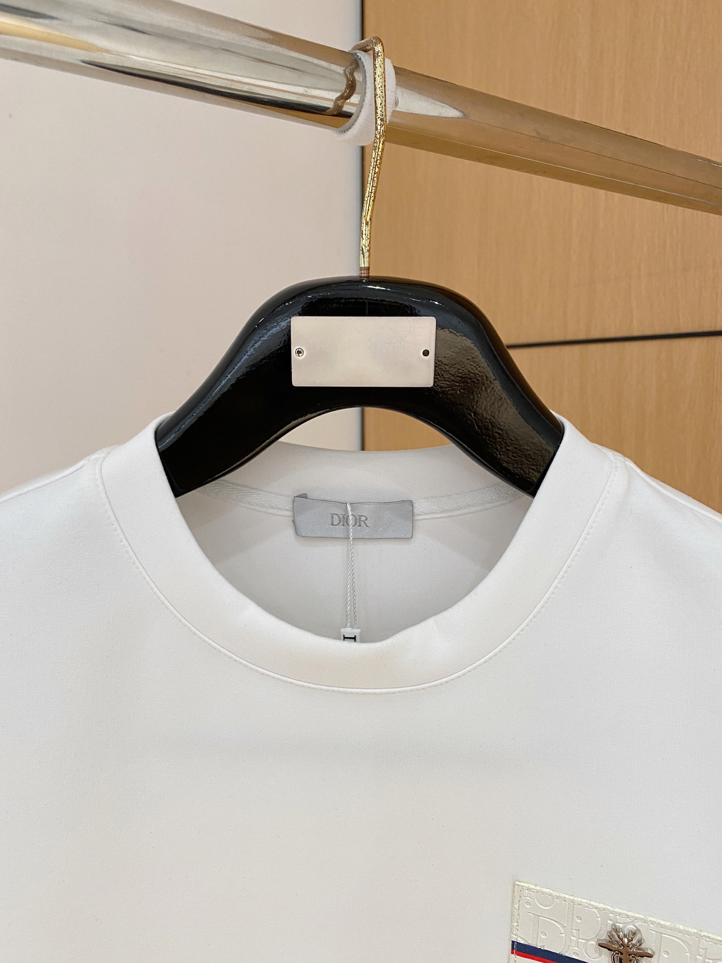 Dior Male Hoodie Cotton Black Xs-s-m-l