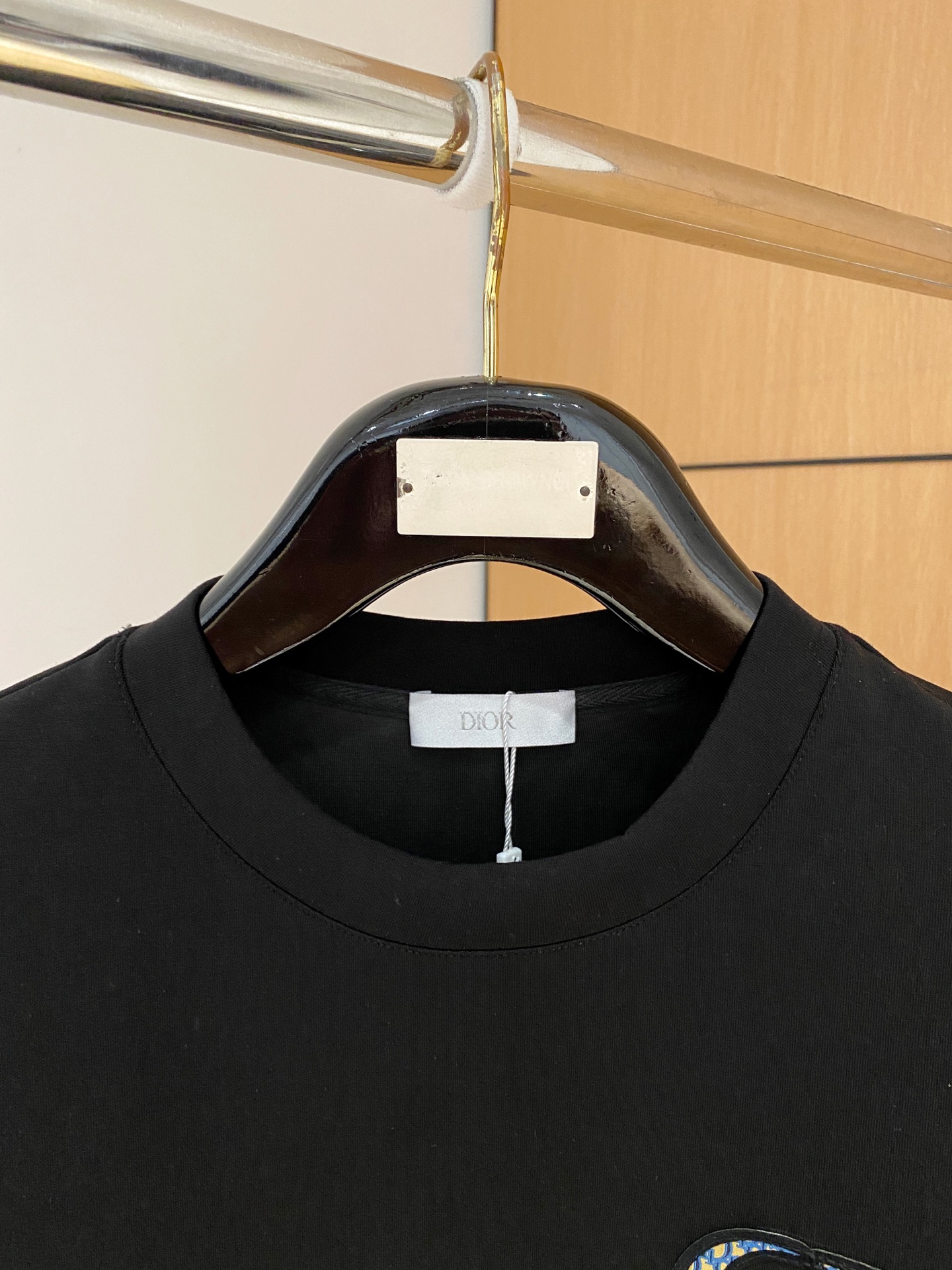 Dior Male Hoodie Cotton Black Xs-s-m-l