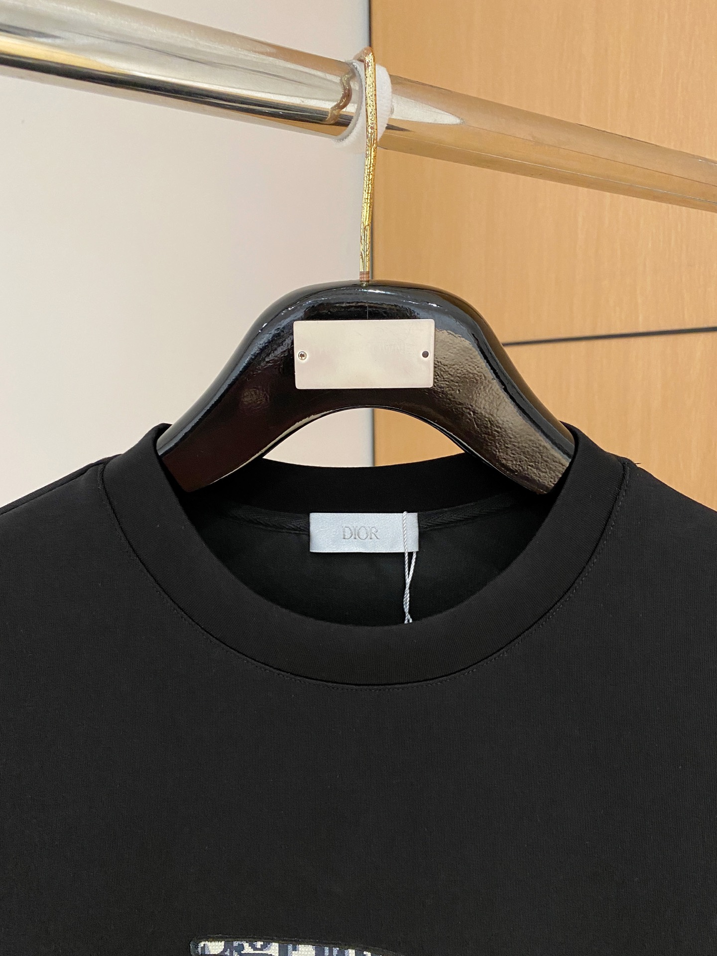 Dior Male Hoodie Cotton Black Xs-s-m-l