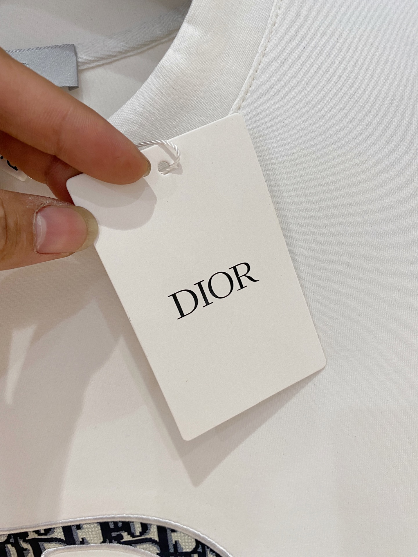 Dior Male Hoodie Cotton Black Xs-s-m-l