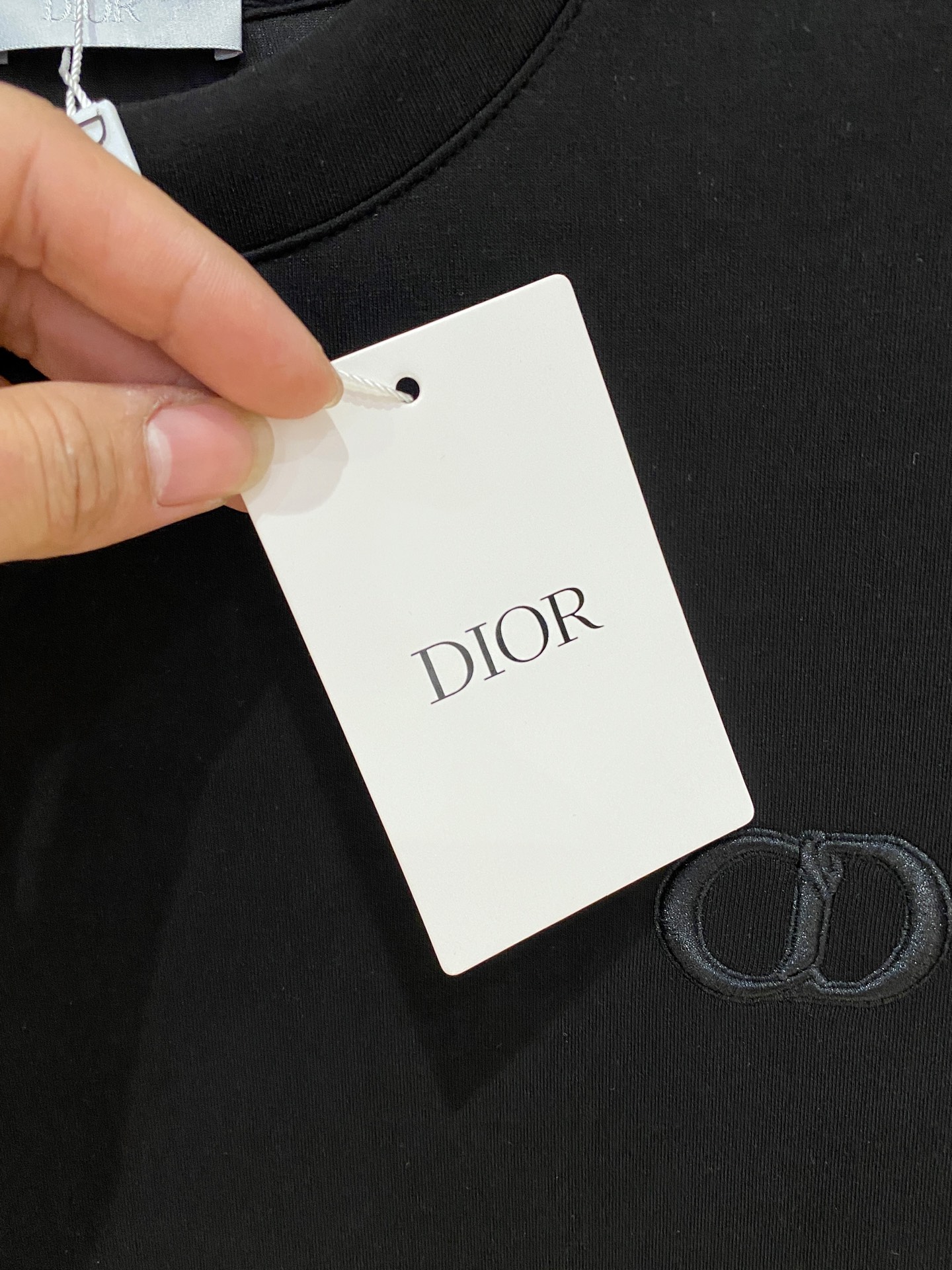 Dior Male Hoodie Cotton Black Xs-s-m-l
